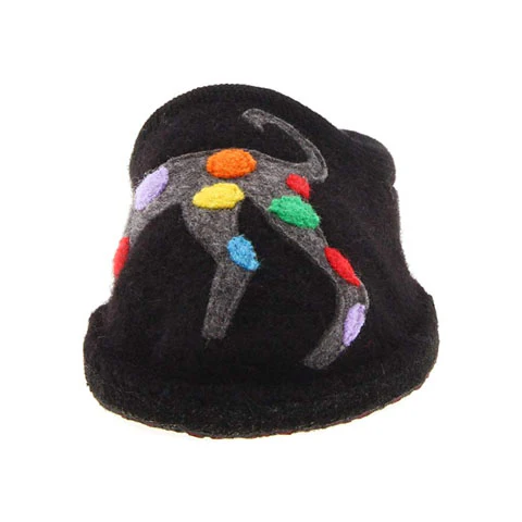 Haflinger Jack Slipper (Women) - Black - Image 4