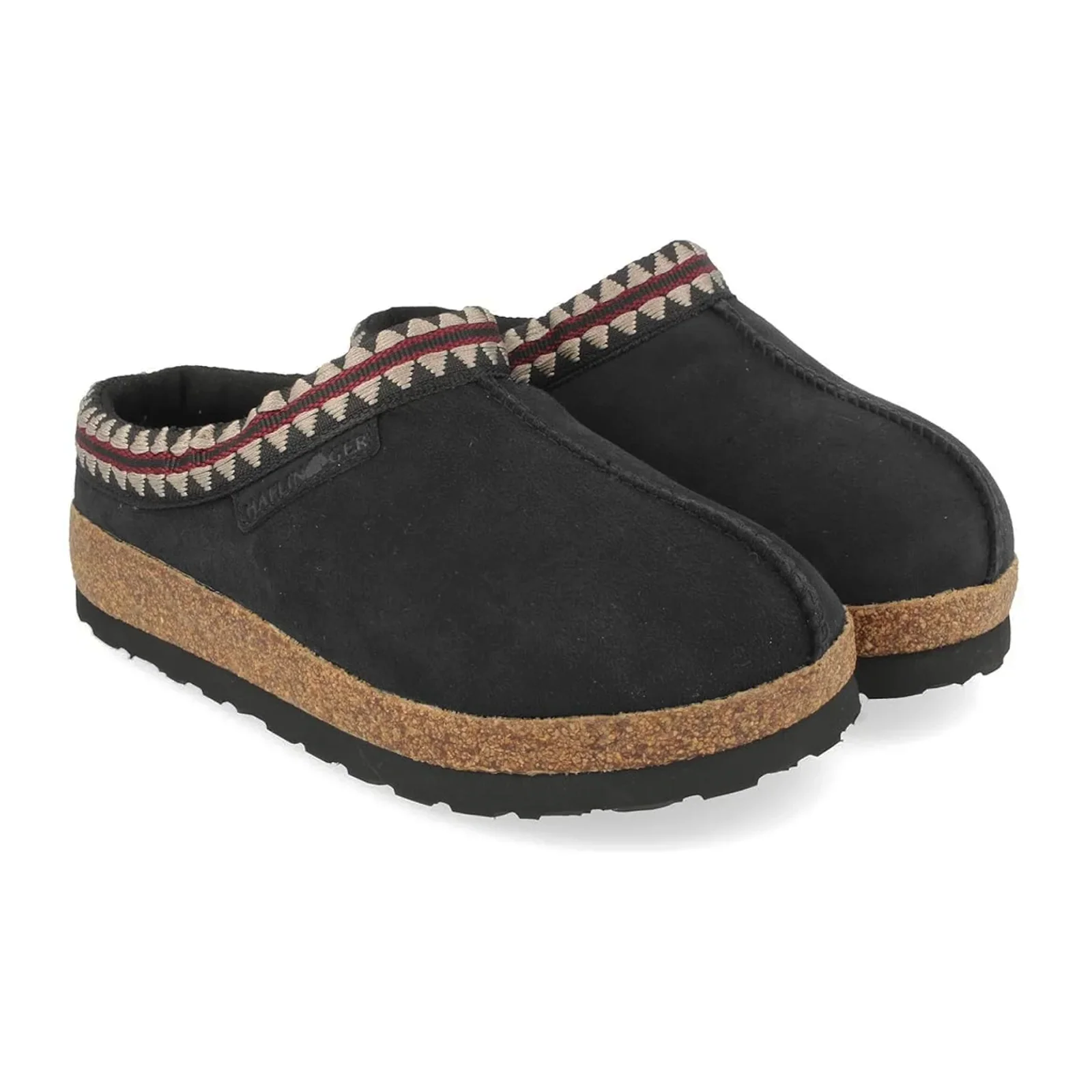 Haflinger Lakota Clog (Unisex) - Black