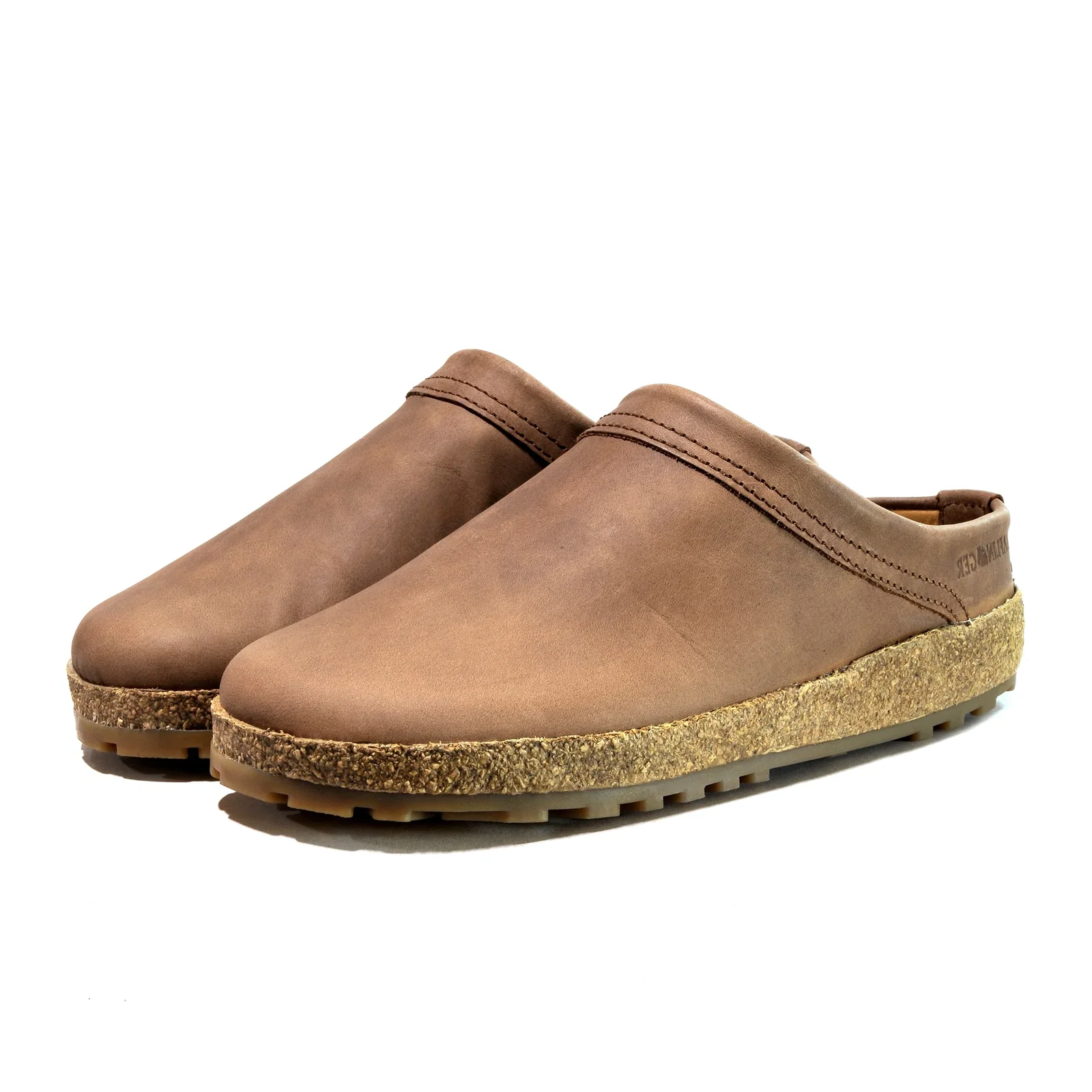 Haflinger Malmo Clog (Women) - Saddle Leather - Image 2
