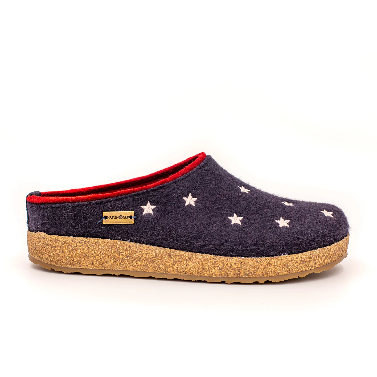 Haflinger Stars 'N Stripes Clog (Women) - Navy - Image 2