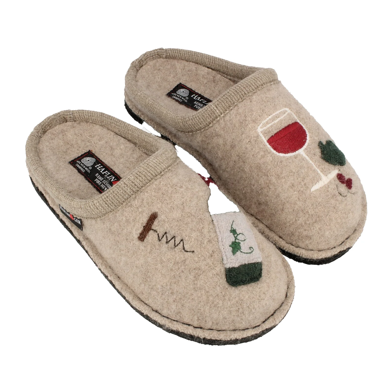 Haflinger Wine Time Slipper (Women) - Beige - Image 3