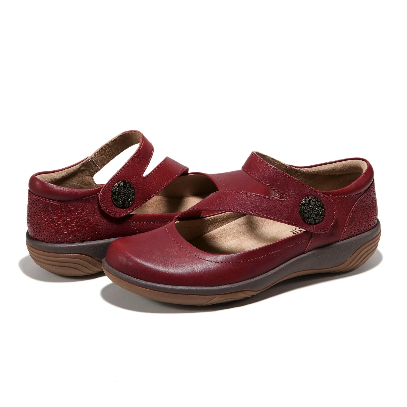 Halsa Ava Mary Jane (Women) - Dark Cherry - Image 2
