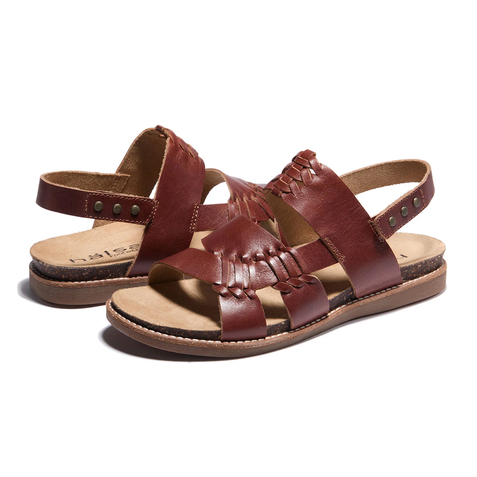 Halsa Bella Backstrap Sandal (Women) - Cognac - Image 3