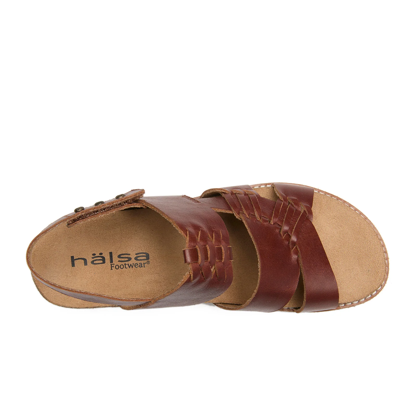 Halsa Bella Backstrap Sandal (Women) - Cognac - Image 4