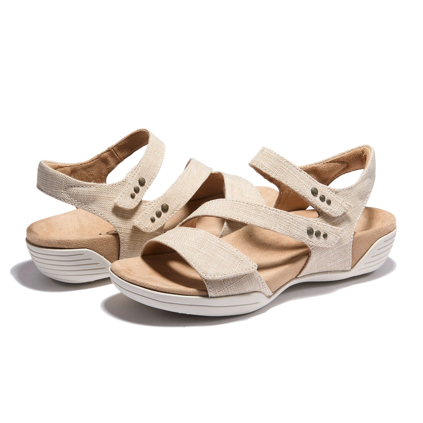 Halsa Denia Backstrap Sandal (Women) - Natural - Image 3