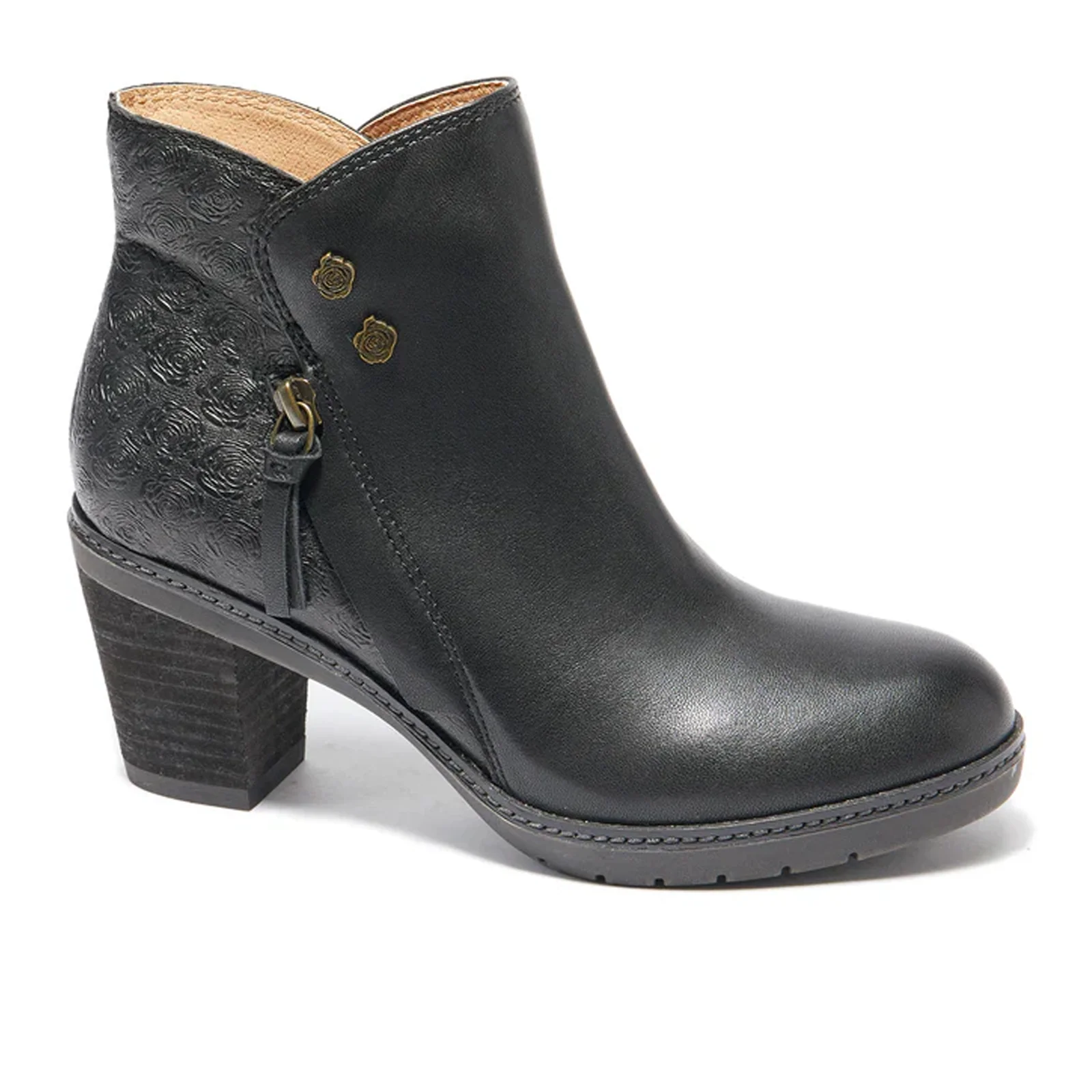 Halsa Rea Ankle Boot (Women) - Black