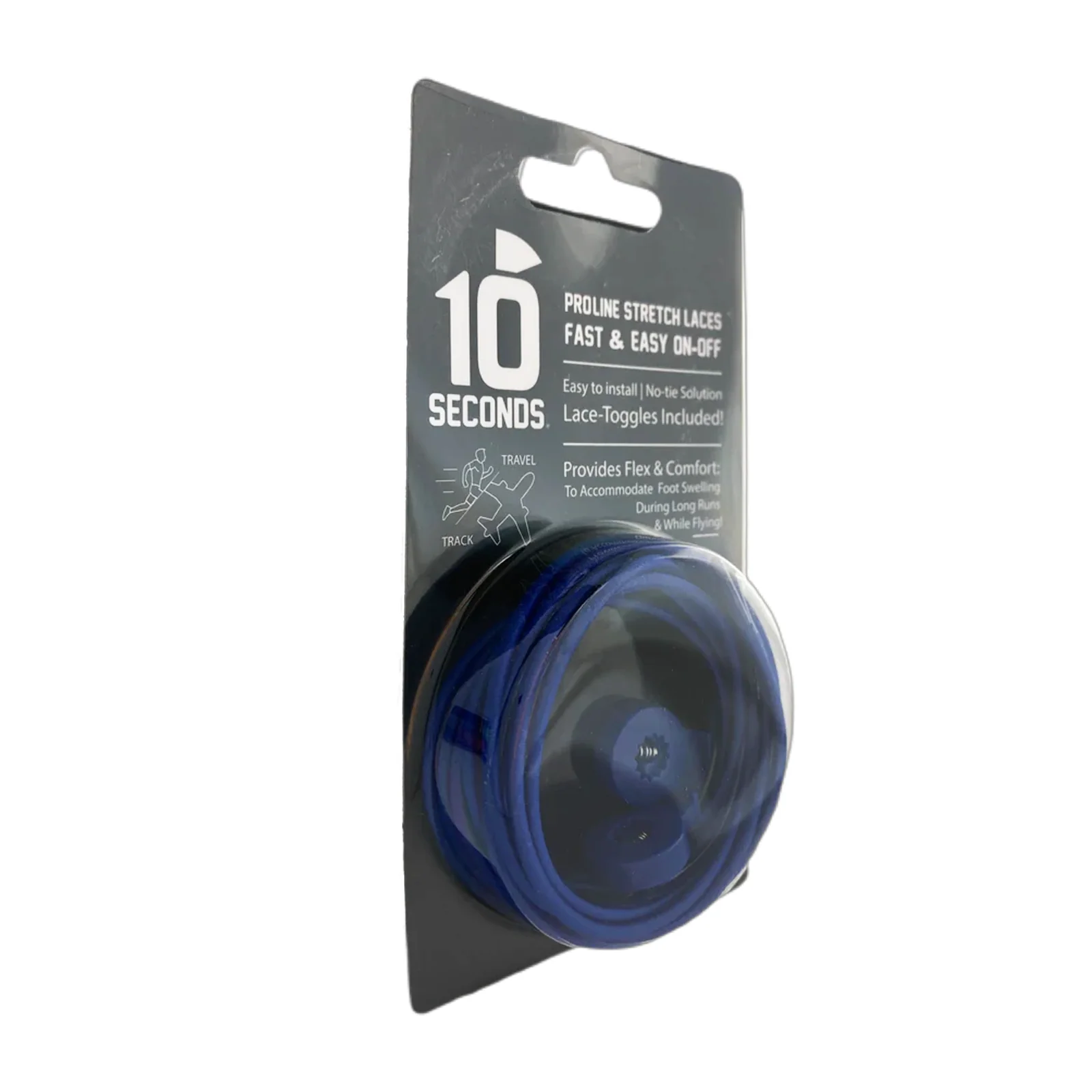 10 Seconds Elastic Shoelace - Royal Blue - Image 2