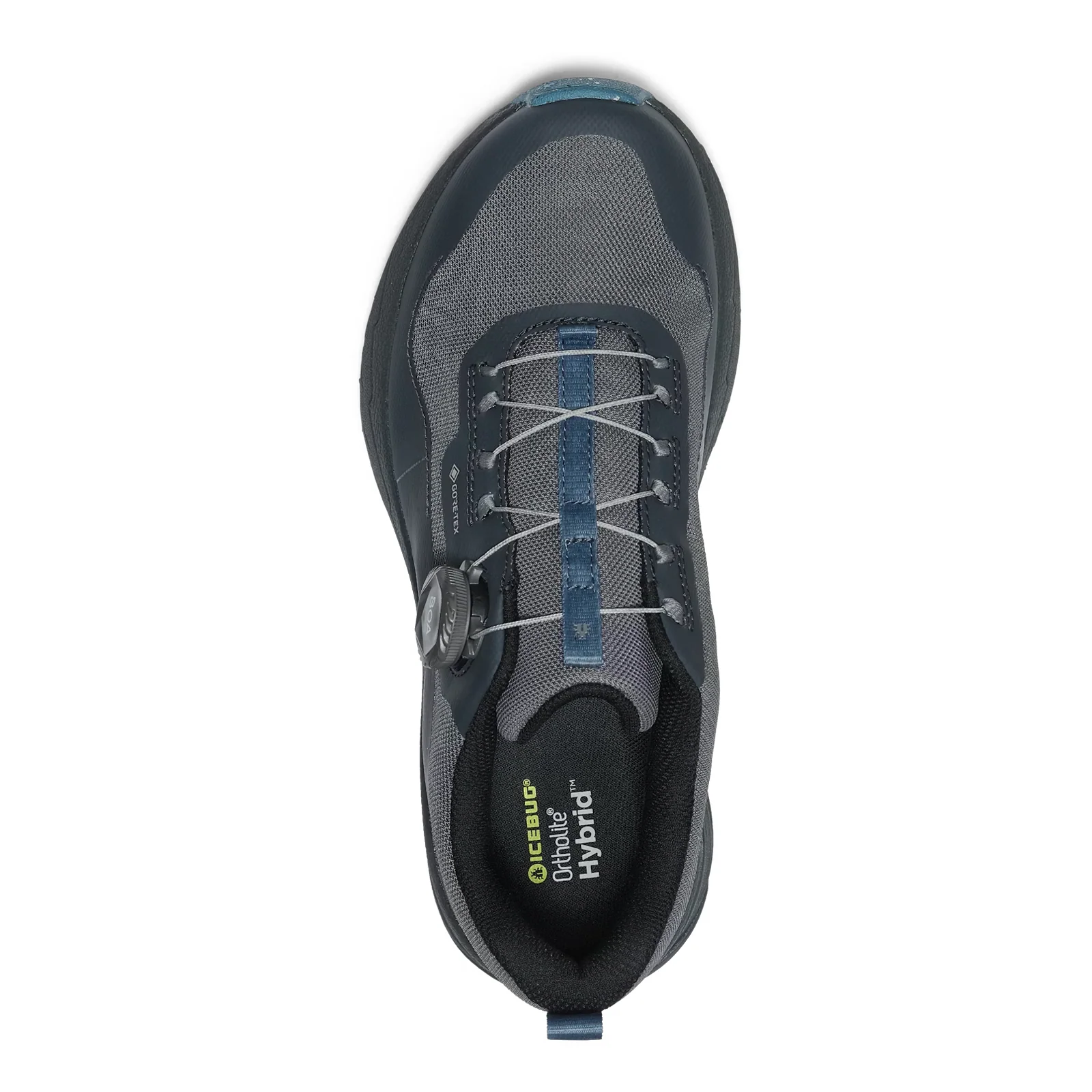Icebug Haze RB9X GTX Running Shoe (Women) - Ash/Steelblue - Image 4