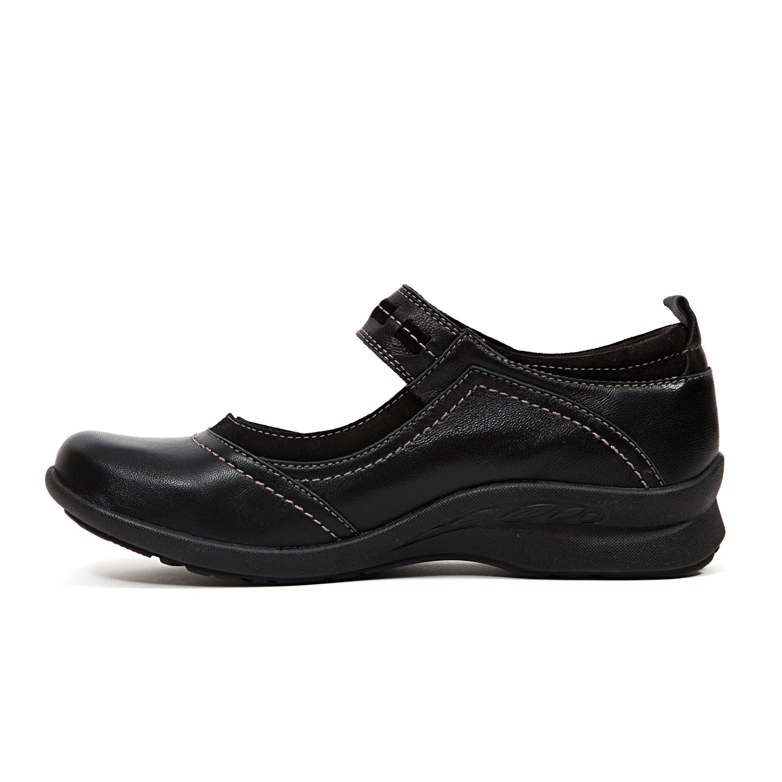 Jambu Emily Mary Jane (Women) - Black Leather - Image 2