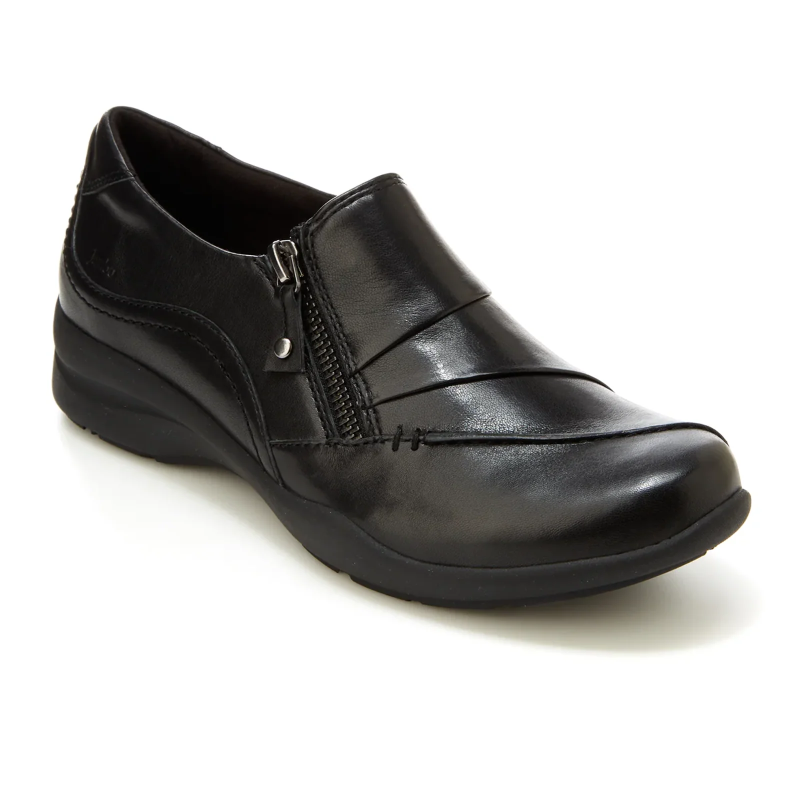 Jambu Thea Slip On (Women) - Black Leather - Image 3