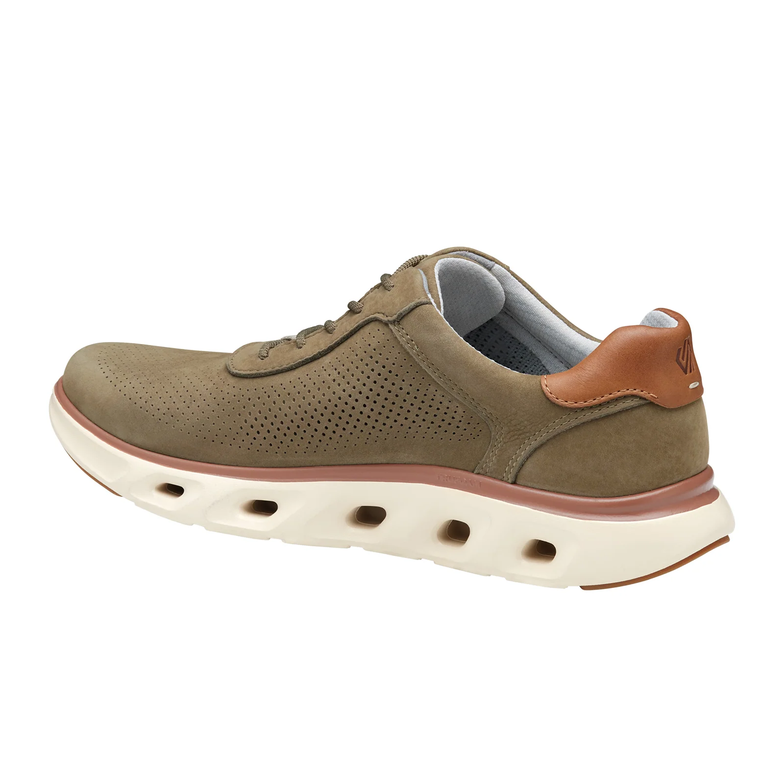 Johnston & Murphy Reactivate U-Throat Sneaker (Men) - Taupe Nubuck - Image 3