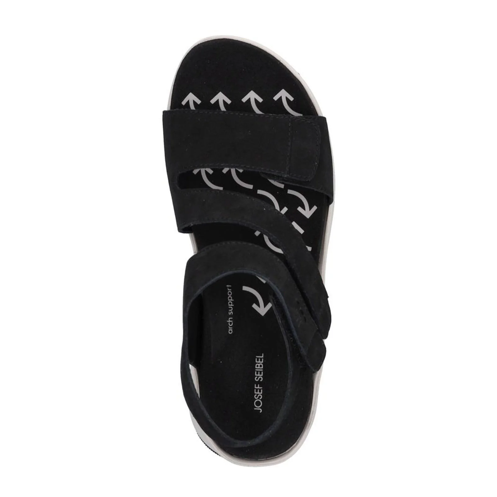 Josef Seibel Estelle 03 Backstrap Sandal (Women) - Black - Image 6