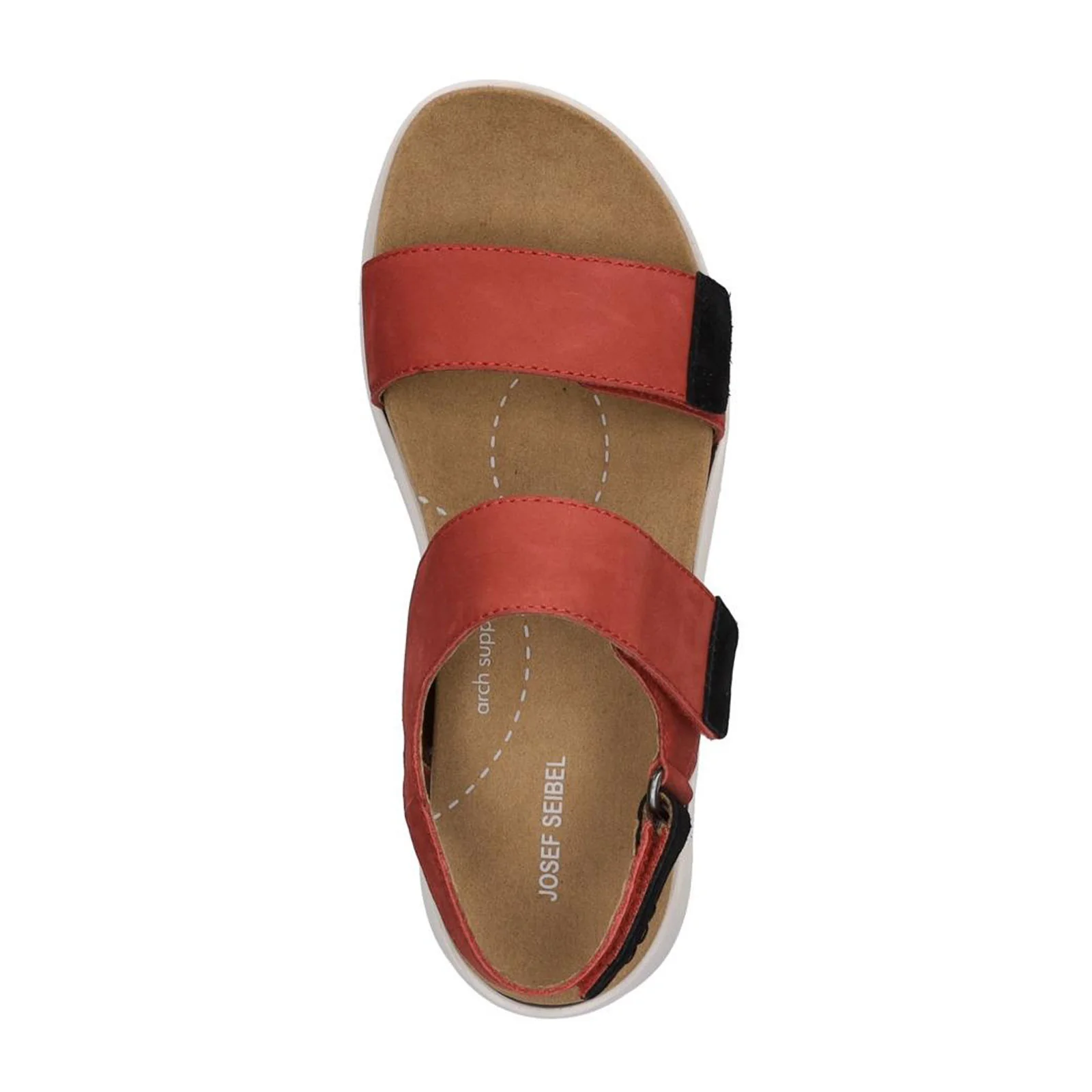 Josef Seibel Estelle 04 Backstrap Sandal (Women) - Red - Image 6