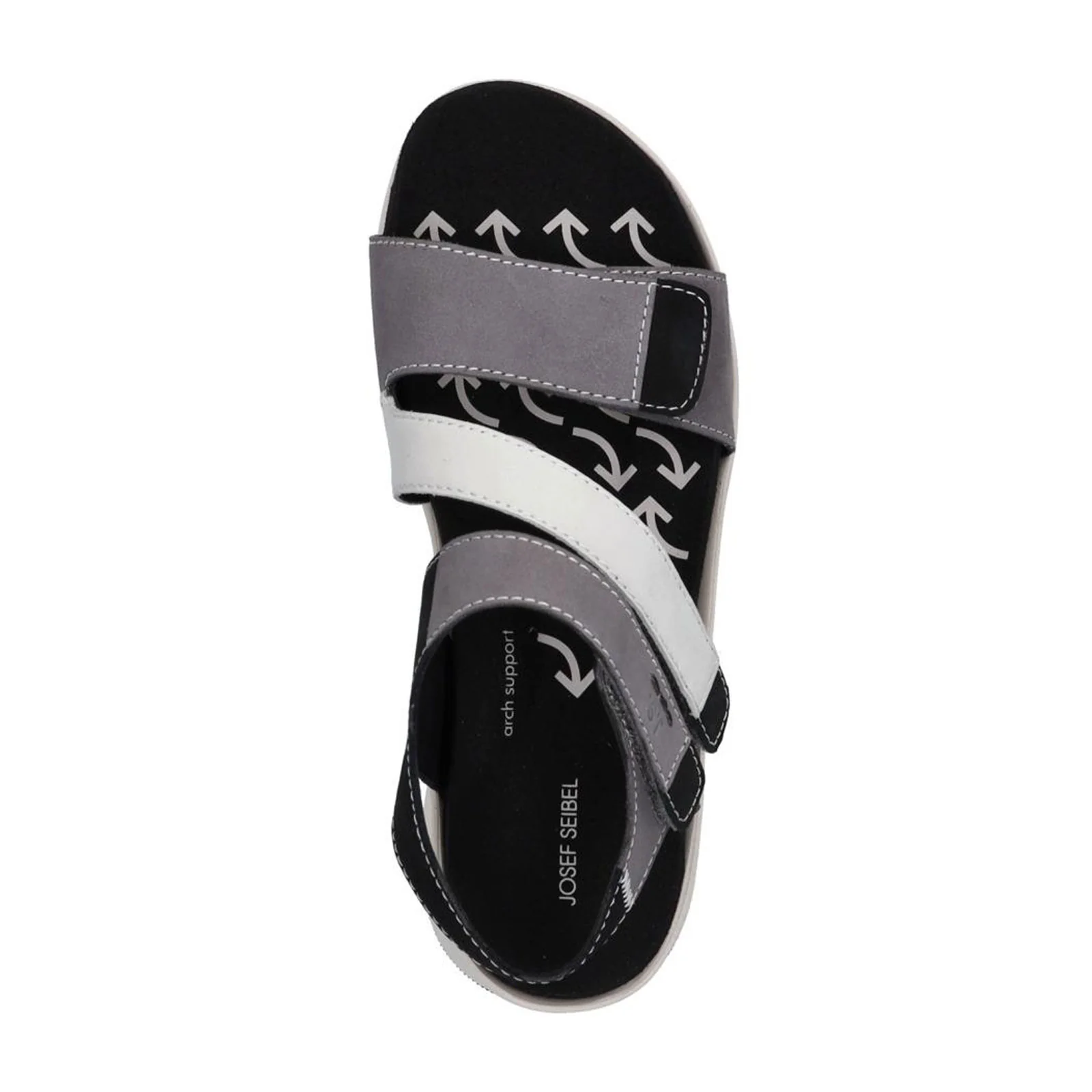 Josef Seibel Estelle 06 Backstrap Sandal (Women) - Gray - Image 6