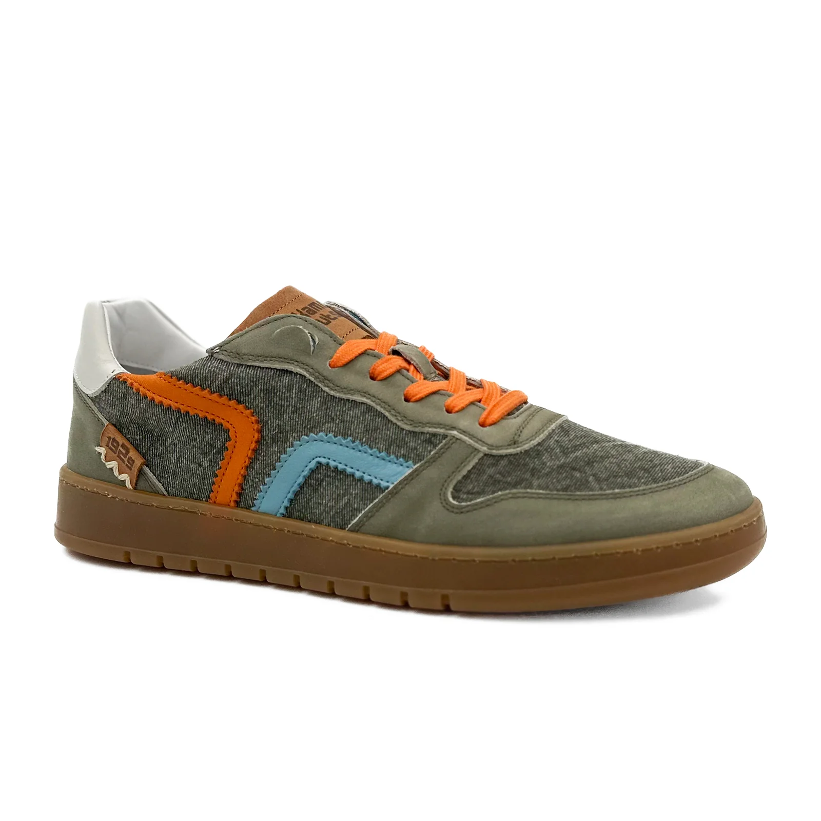 Kamo-Gutsu CAMPO 048 Sneaker (Men) - Medusa/Olive - Image 2