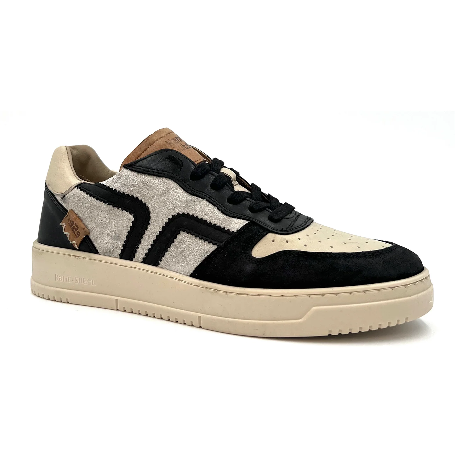 Kamo-Gutsu CAMPO 048 Sneaker (Men) - Nero Combi - Image 3