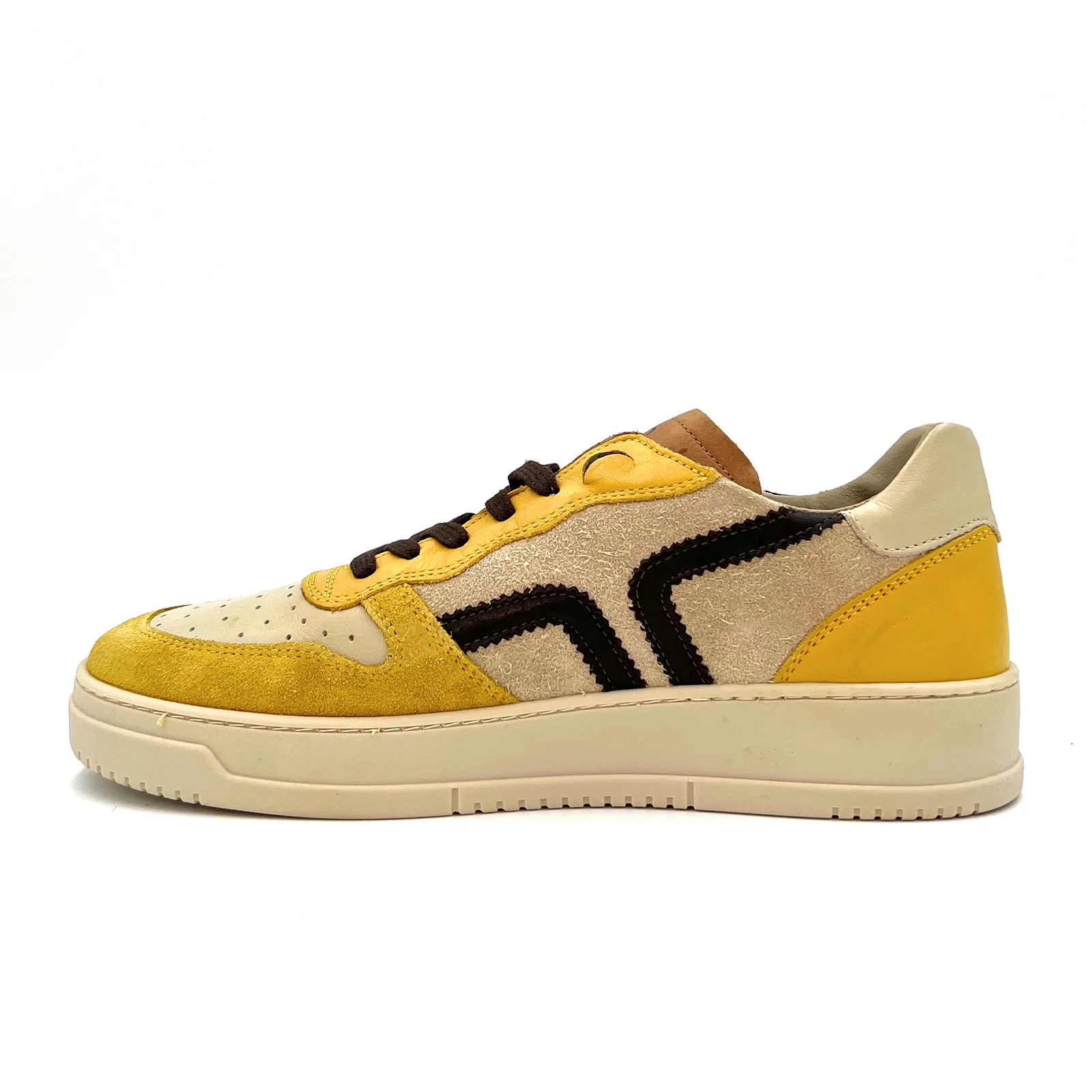 Kamo-Gutsu CAMPO 048 Sneaker (Men) - Zaffer/Brown - Image 2