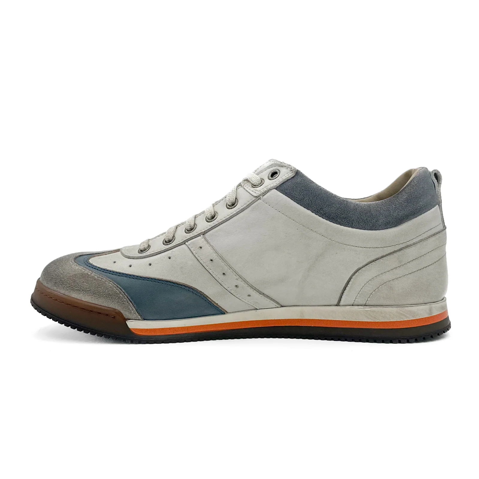 Kamo-Gutsu SCUDO 005 Sneaker (Men) - Bianco Combi - Image 3