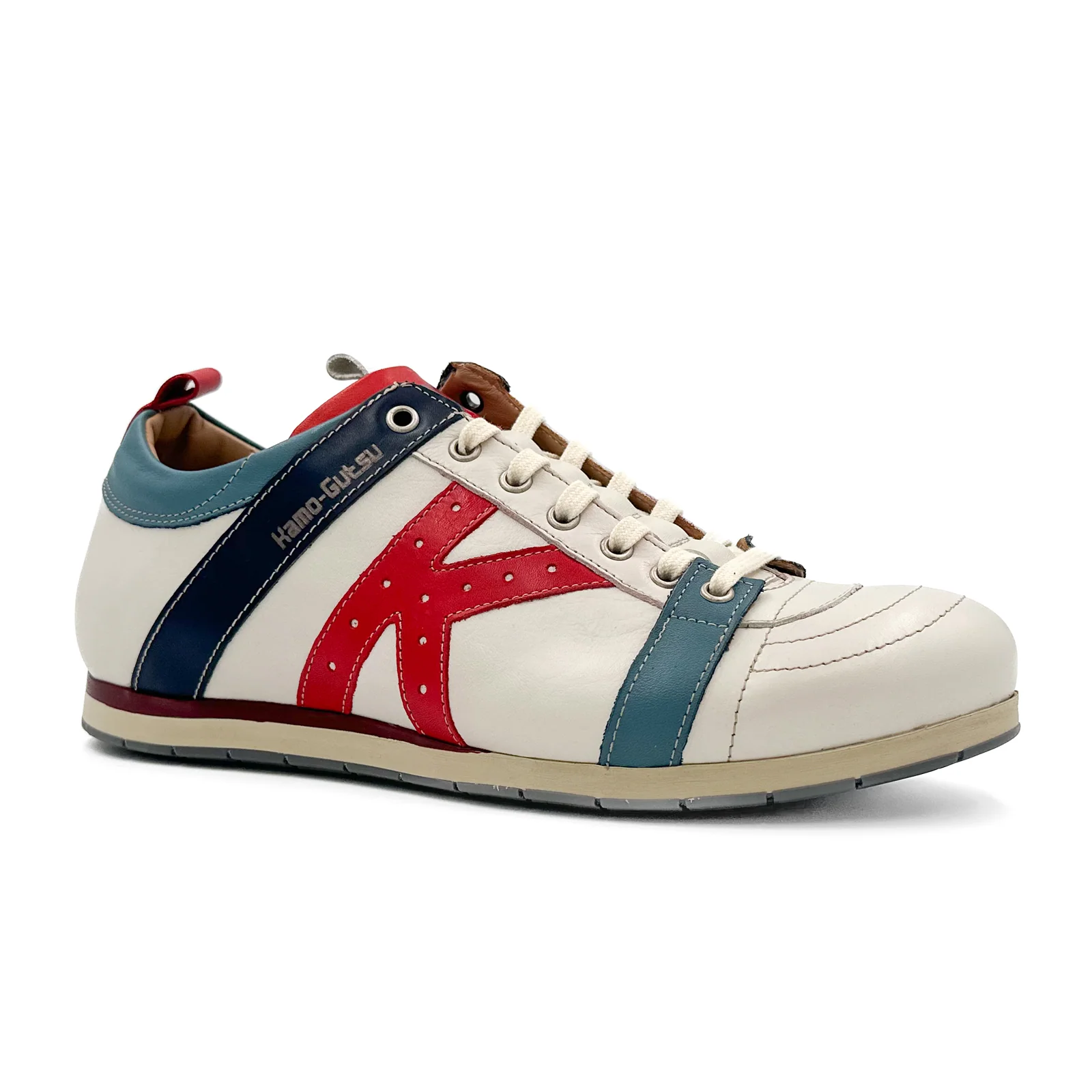 Kamo-Gutsu TIFO 042 Low Sneaker (Men) - Bianco/Rio Lobo - Image 2