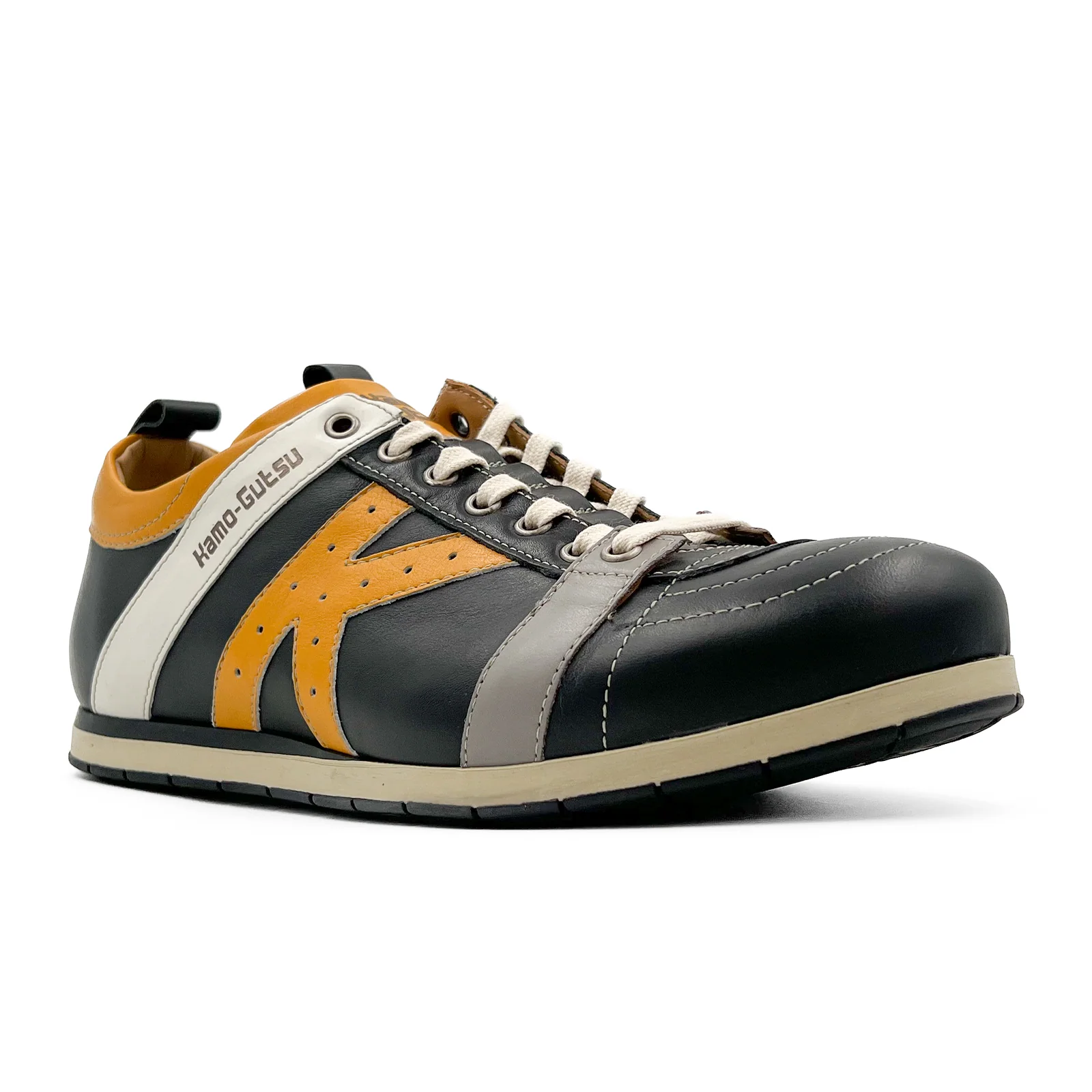 Kamo-Gutsu TIFO 042 Low Sneaker (Men) - Black/Girasole - Image 2
