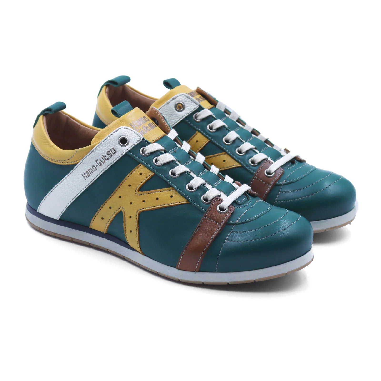 Kamo-Gutsu TIFO 042 Low Sneaker (Men) - Foglio/Tuorlo - Image 4