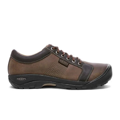 Keen Austin Lace Up (Men) - Chocolate Brown