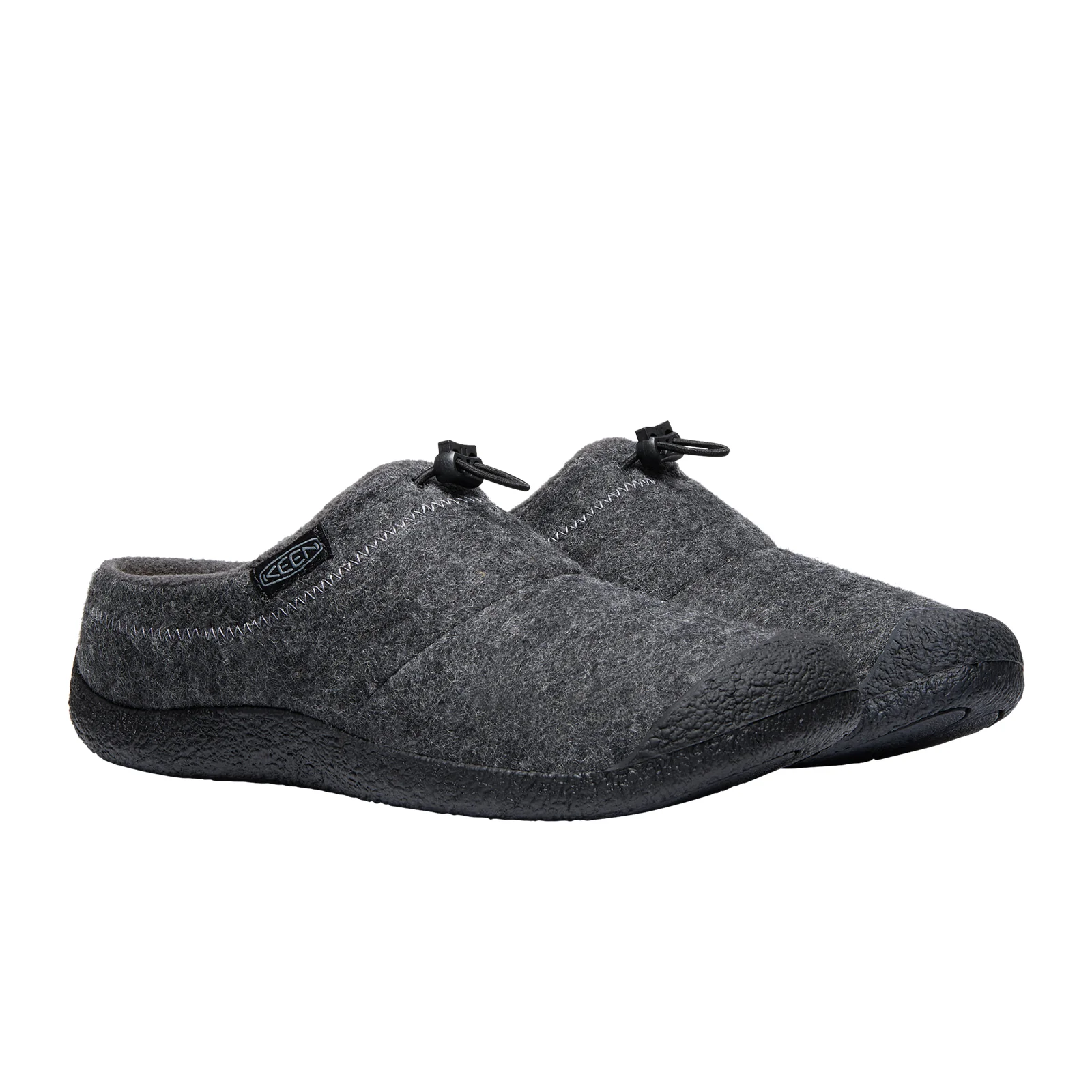 Keen Howser III Slide (Men) - Charcoal Grey Felt/Black - Image 3