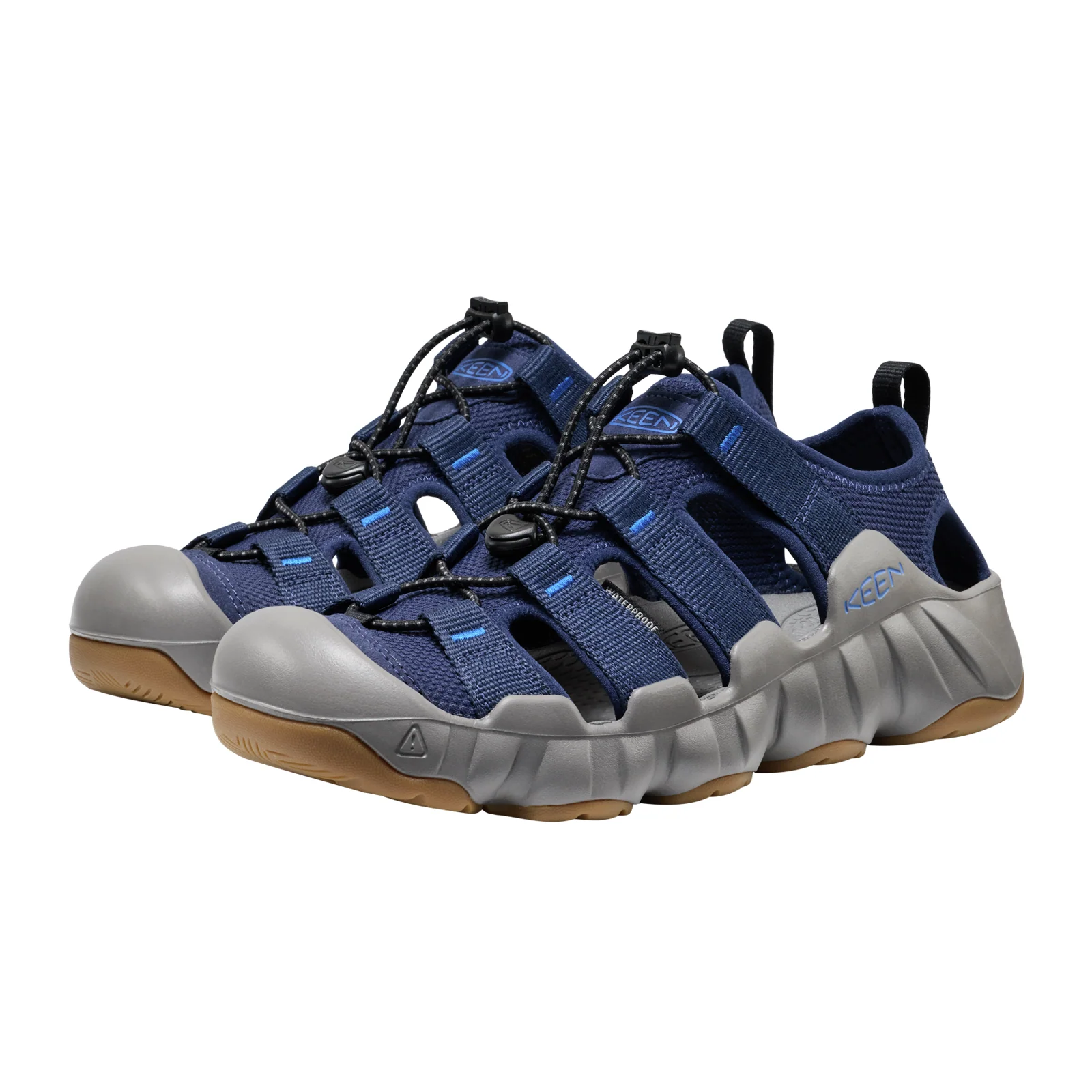 Keen Hyperport H2 Active Sandal (Men) - Naval Academy/Steel Grey - Image 3