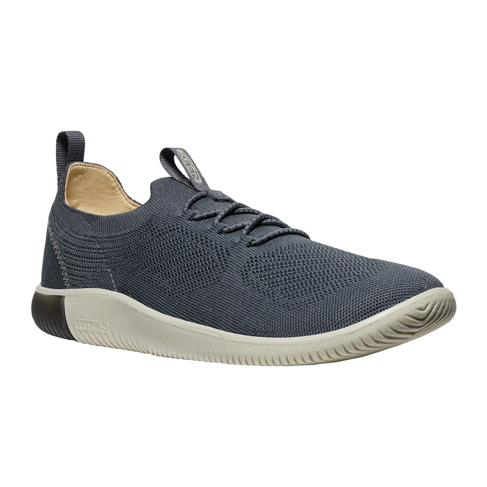 Keen KNX Knit Lace Sneaker (Men) - Black/Magnet - Image 2