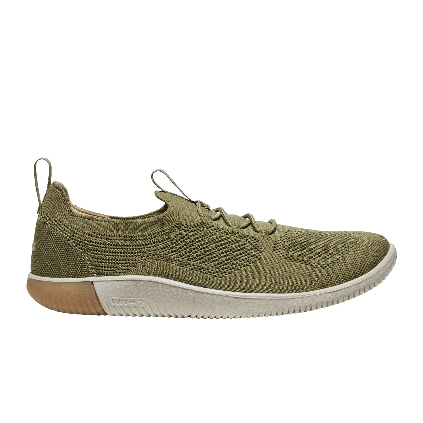 Keen KNX Knit Lace Sneaker (Men) - Martini Olive/Plaza Taupe