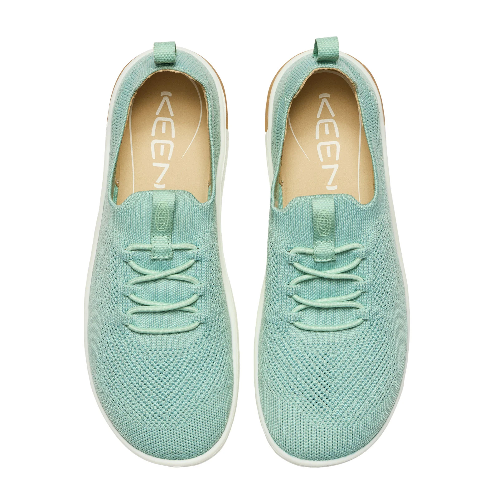 Keen KNX Knit Lace Sneaker (Women) - Granite Green/Lichen - Image 4