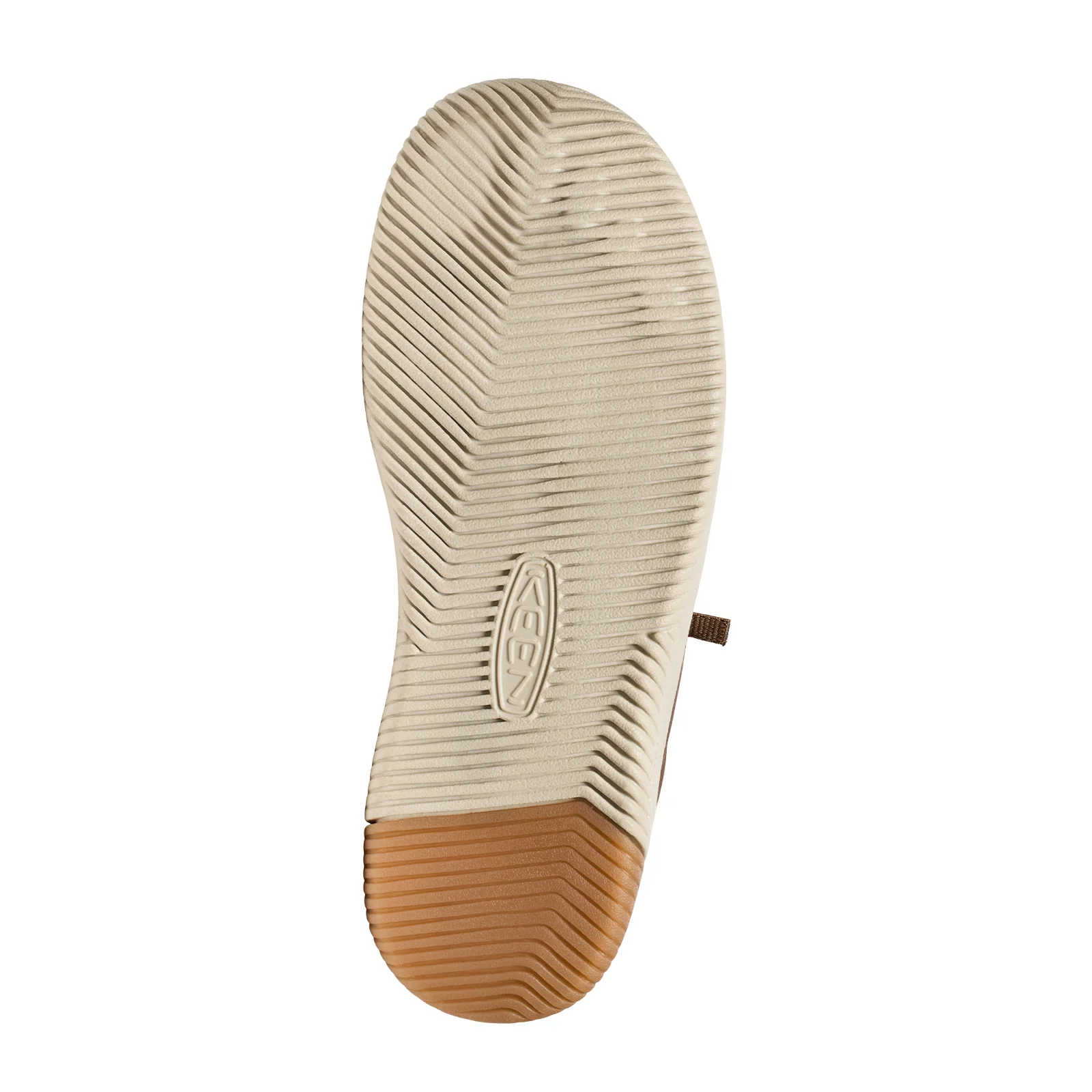 Keen KNX T-Toe Sneaker (Men) - Dark Earth/Plaza Taupe - Image 6