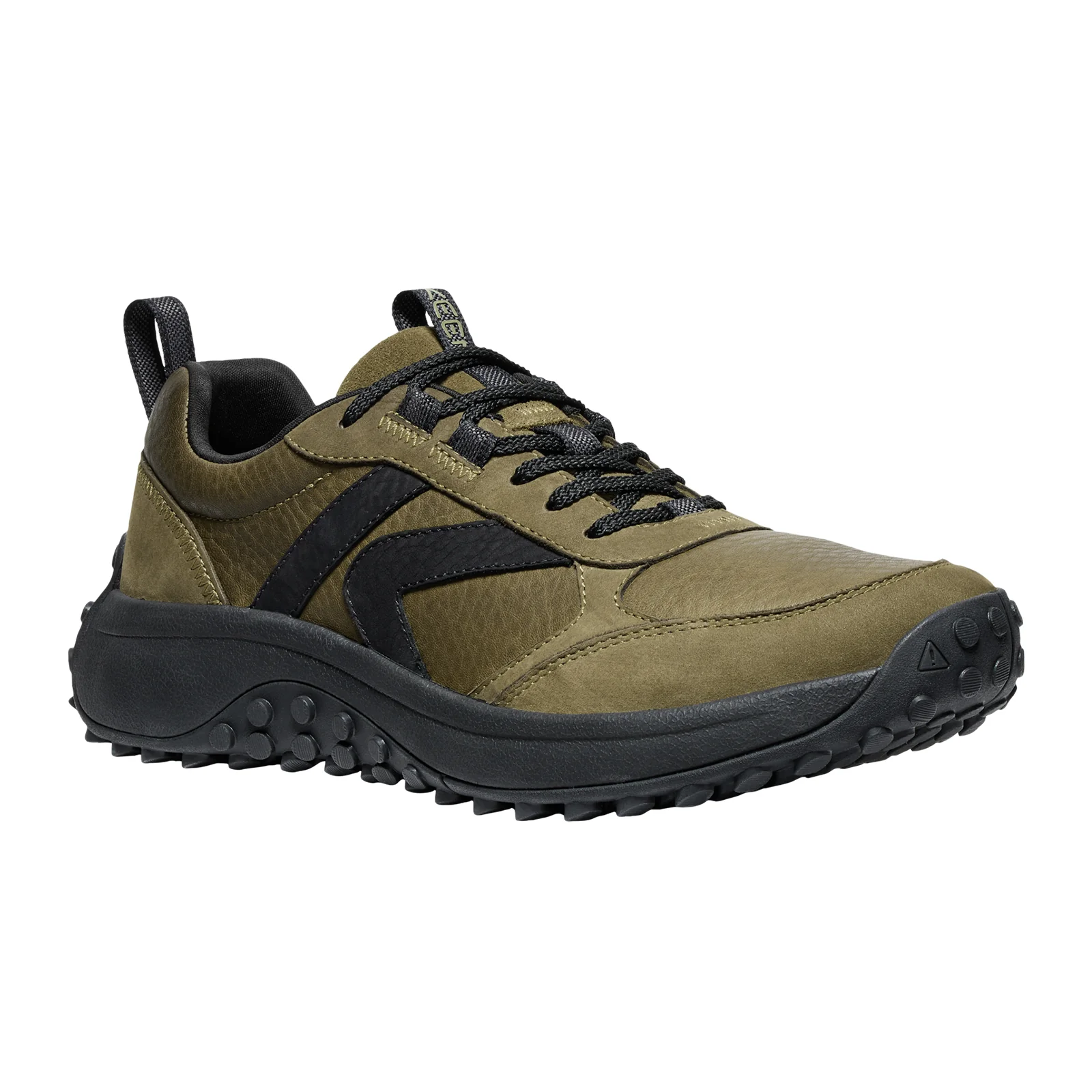 Keen KS86 Sneaker (Men)- Dark Olive/Black Leather - Image 3