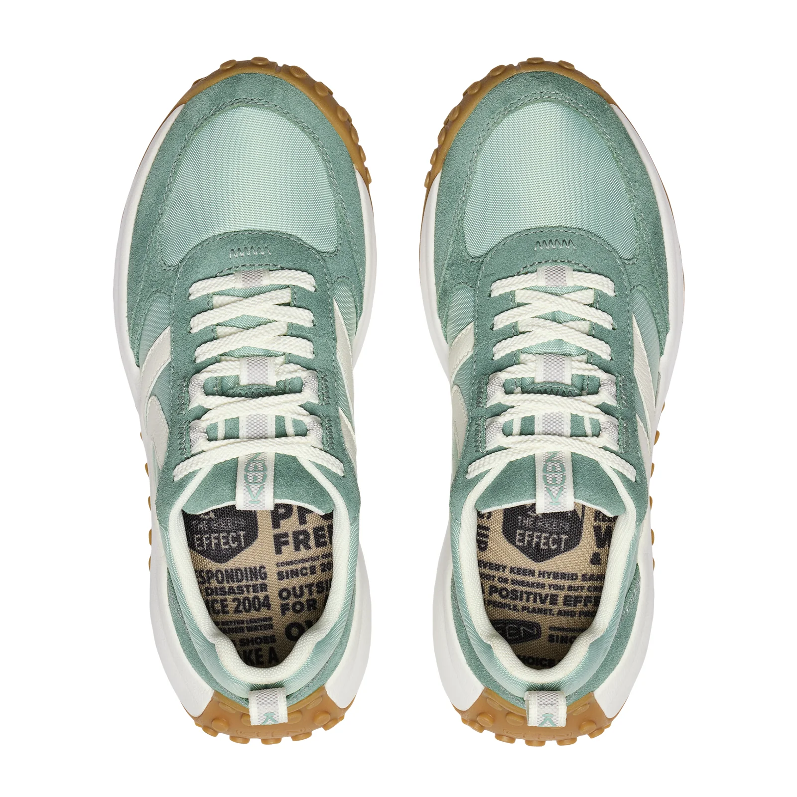 Keen KS86 Sneaker (Women) - Dark Forest/Star White - Image 3