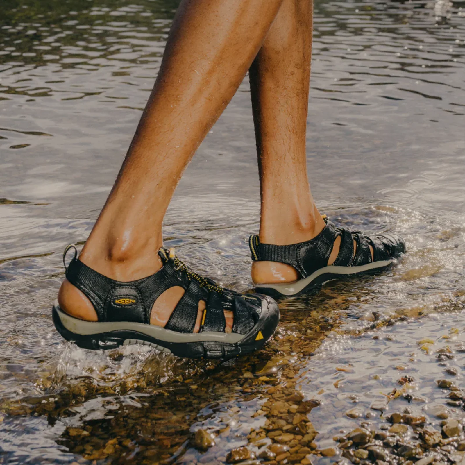 Keen Newport H2 Wide Active Sandal (Men) - Black - Image 8