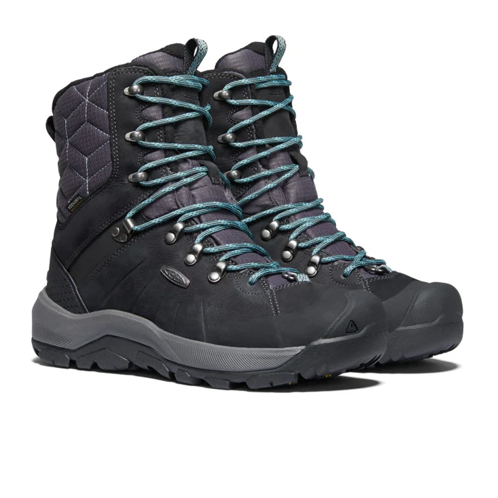 Keen Revel IV High Polar Boot (Women) - Raven/North Atlantic - Image 2