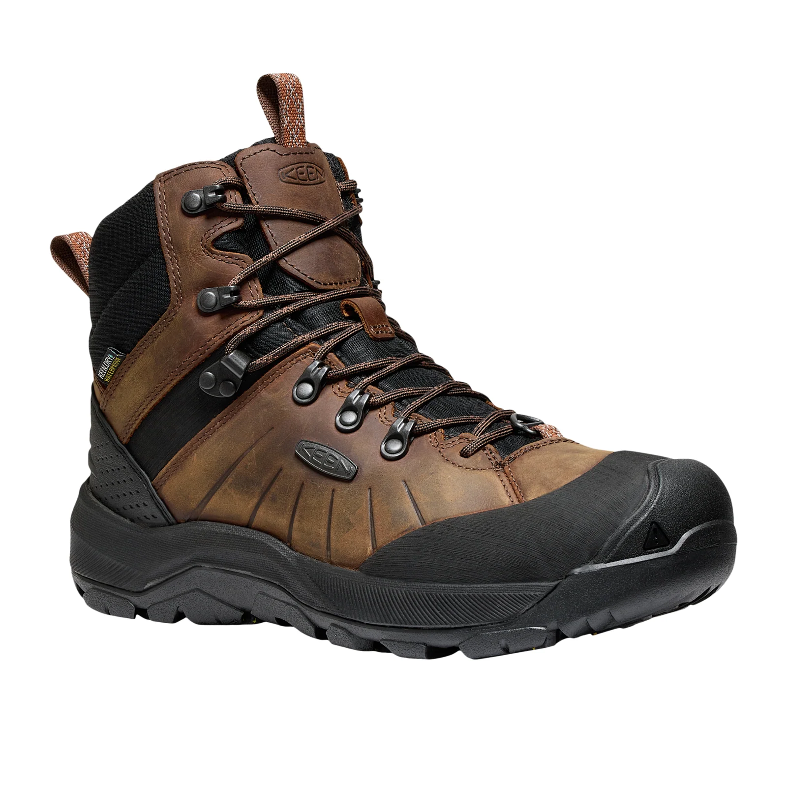 Keen Revel IV Mid Polar Boot (Men) - Dark Earth/Caramel Cafe - Image 2