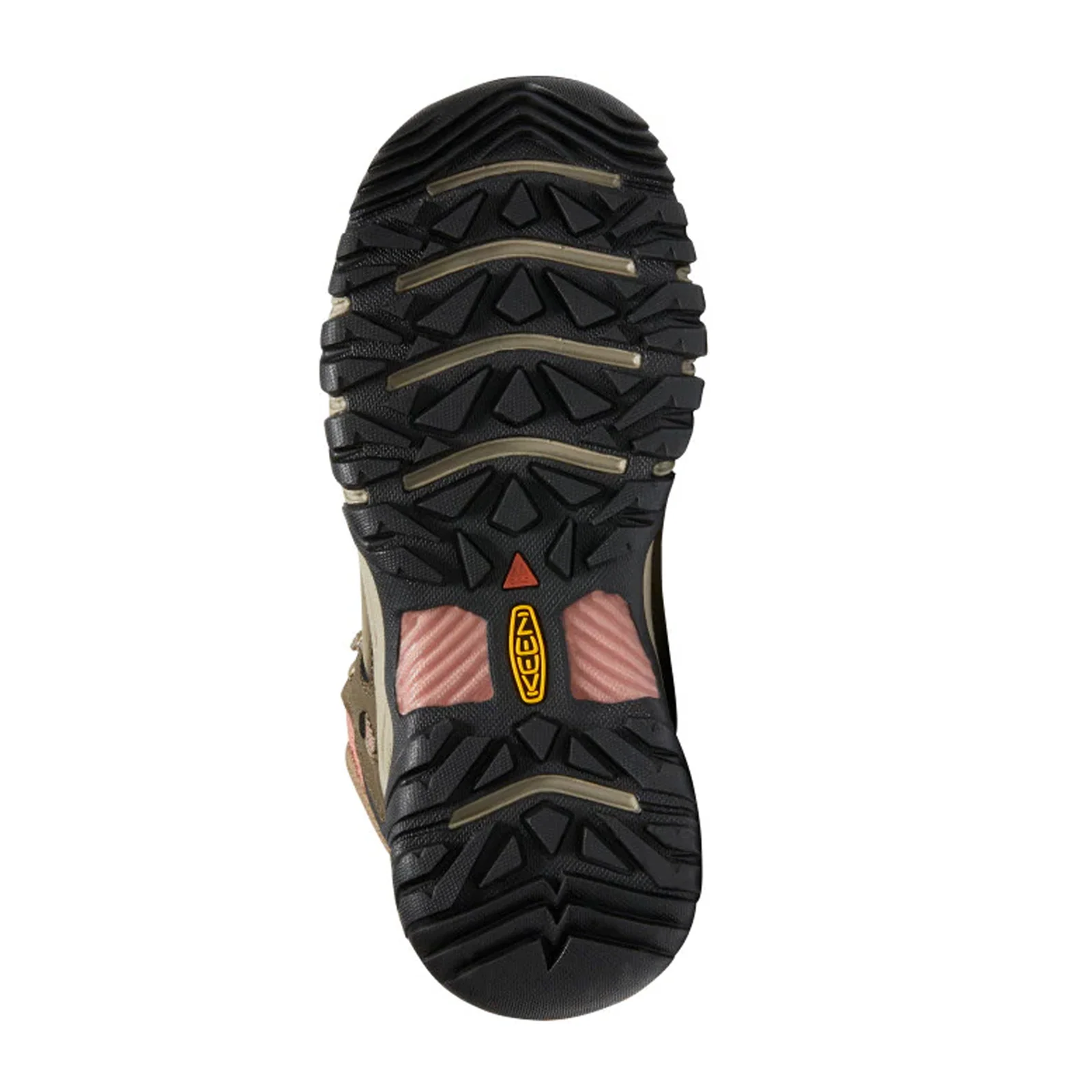 Keen Ridge Flex Mid Waterproof Boot (Women) - Timberwolf/Brick Dust - Image 5