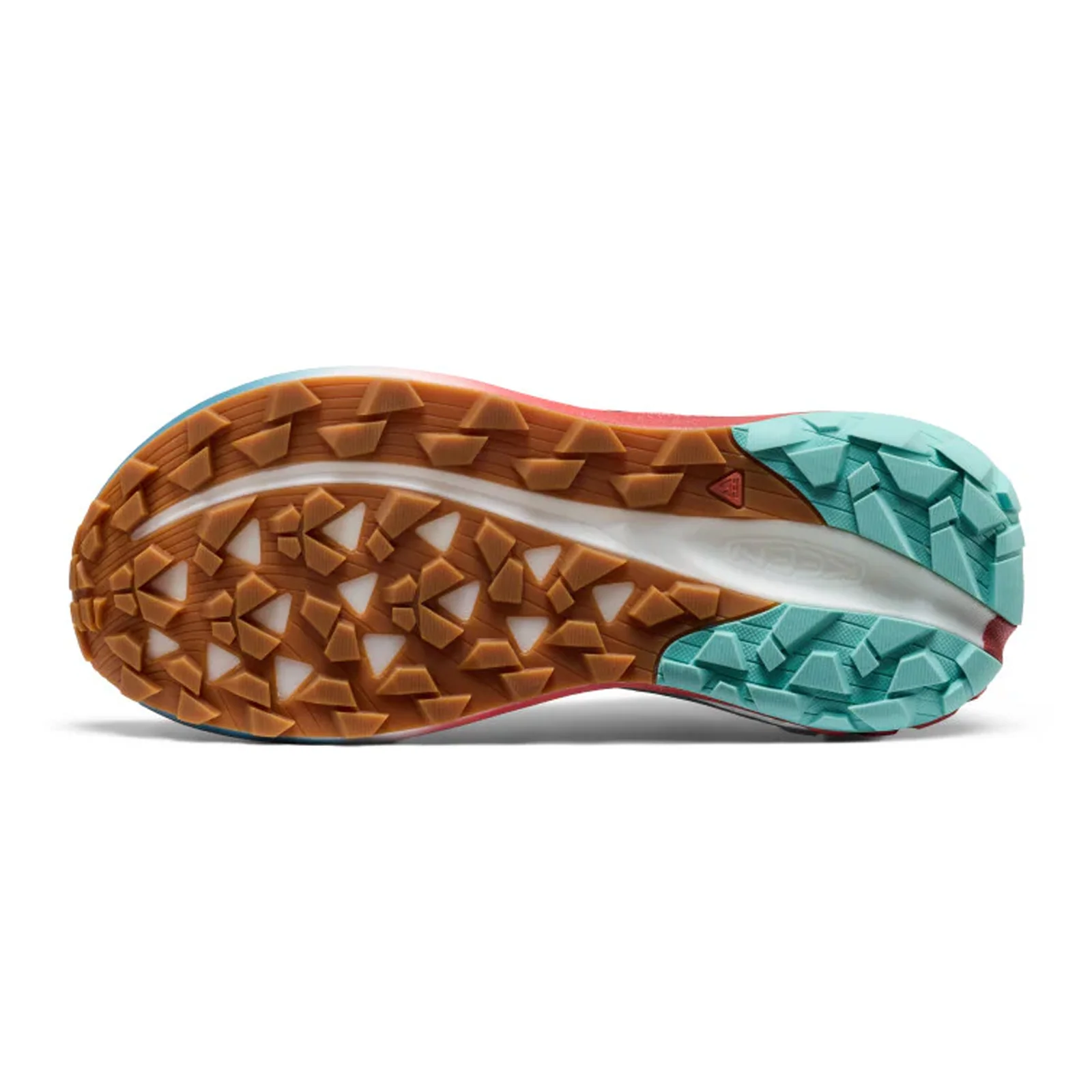 Keen Seek Trail Running Shoe (Men) - Grenadine/Ocean Depths - Image 5