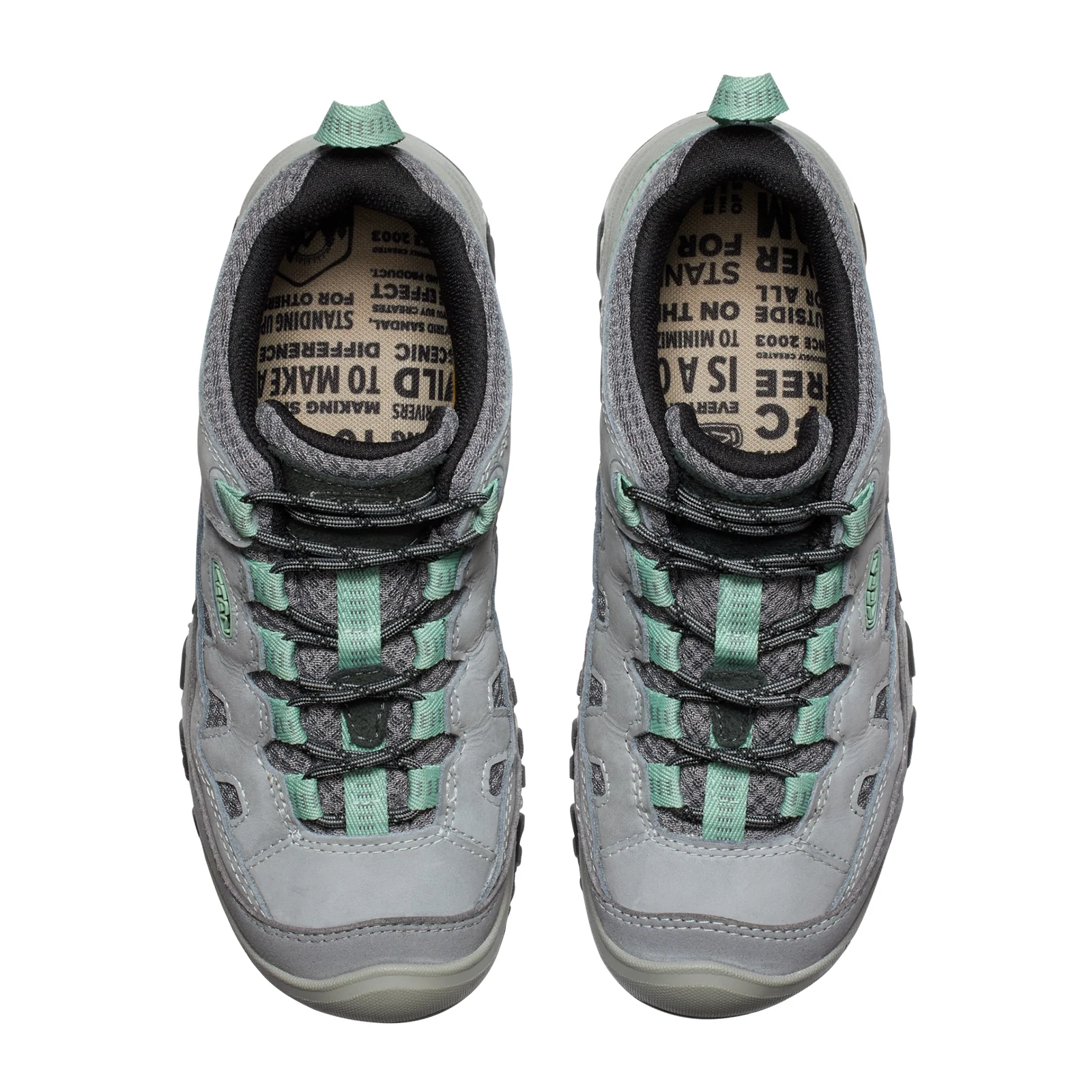 Keen Targhee IV Vent Hiking Shoe (Women) - Alloy/Granite Green - Image 4