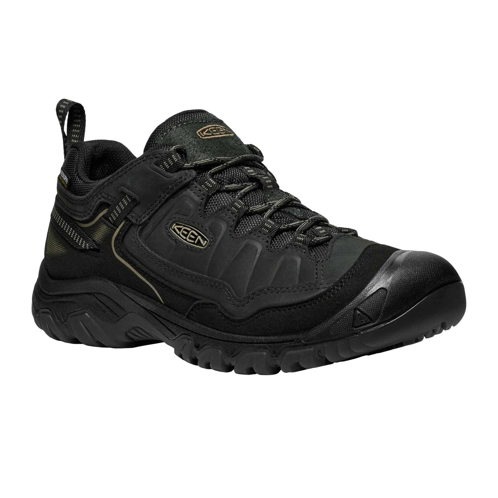 Keen Targhee IV Waterproof Hiking Shoe (Men) - Triple Black - Image 3