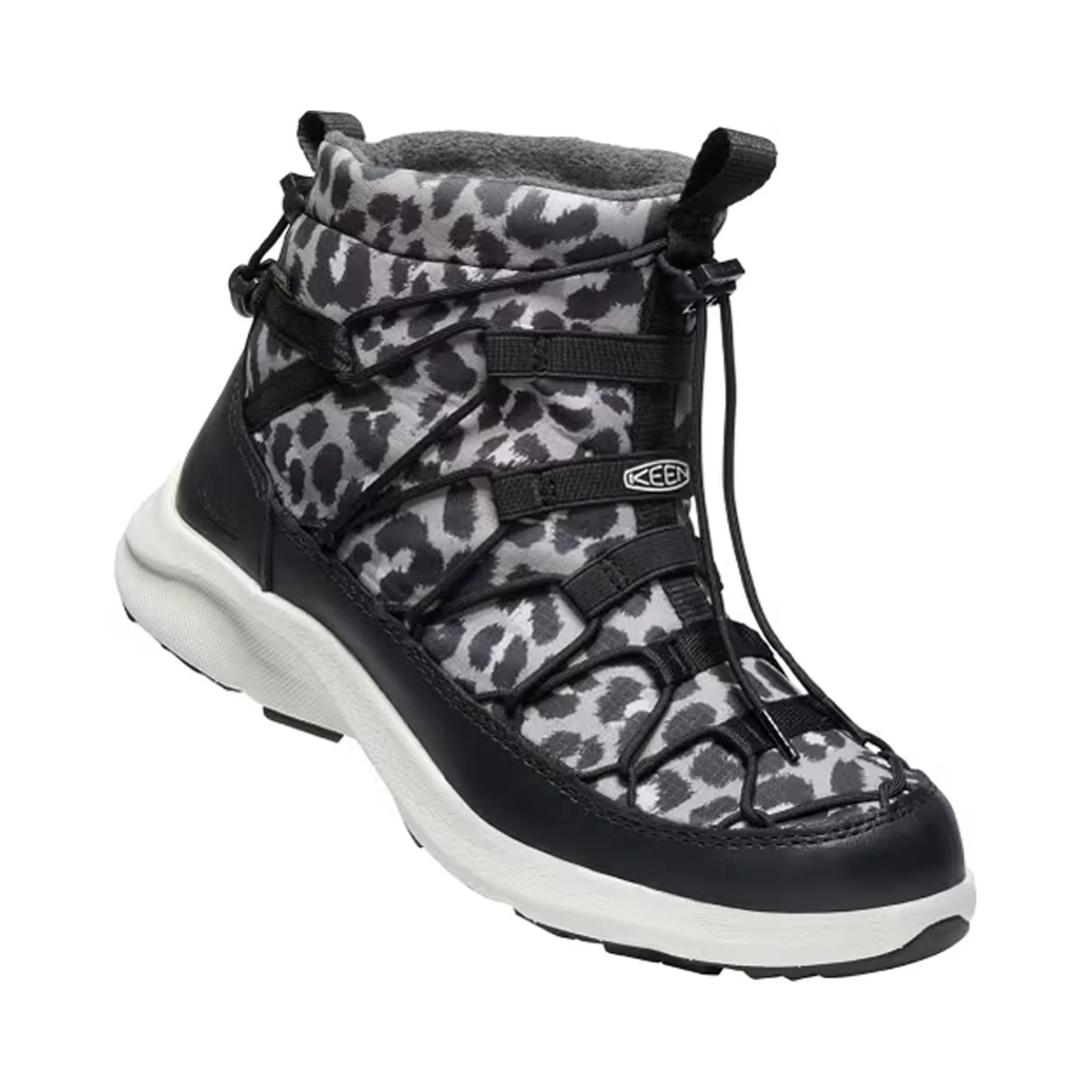 Keen Uneek SNK Chukka II Waterproof Boot (Women) - Animal Print Silver Birch - Image 2