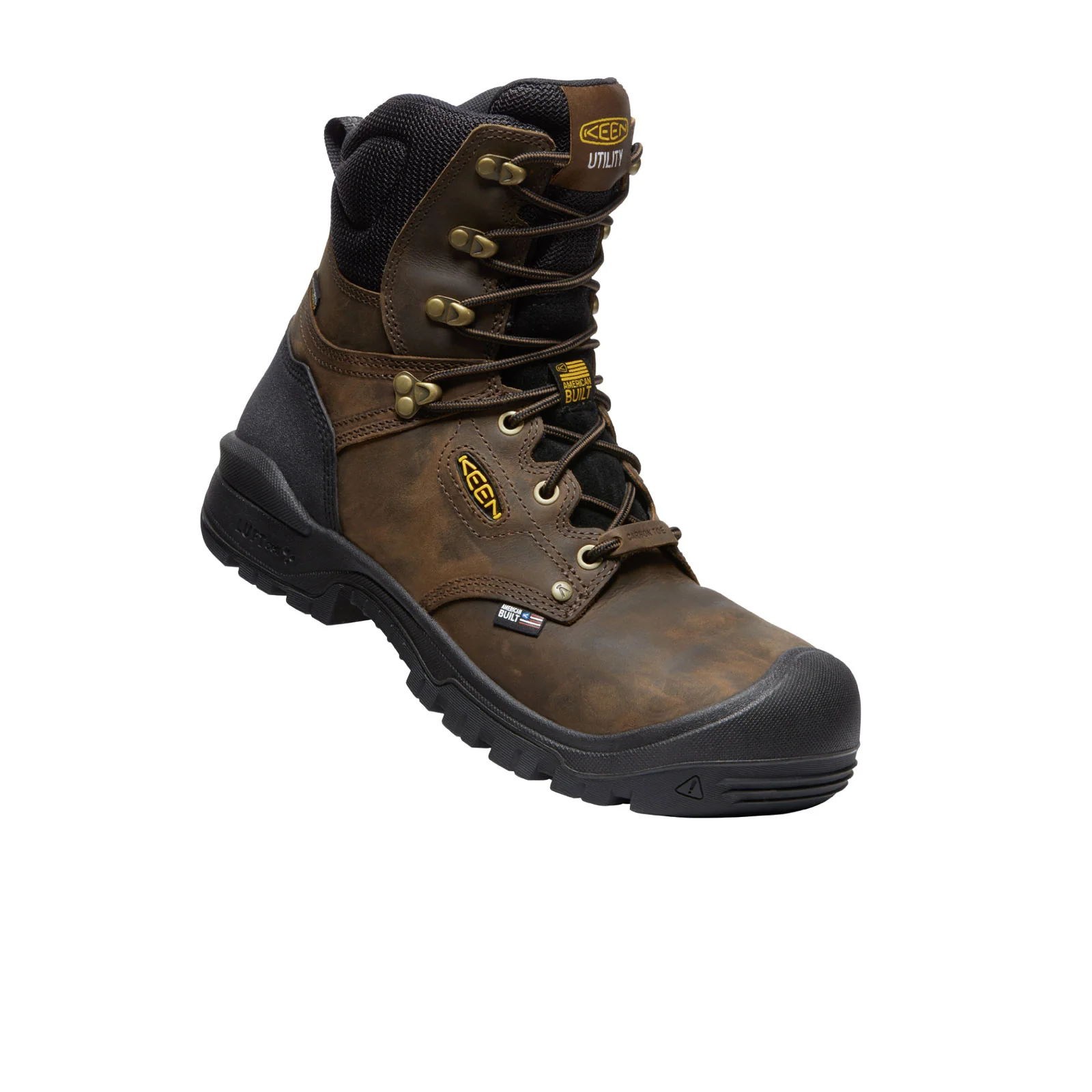 Keen Utility Independence 8" Waterproof Composite Toe Work Boot (Men) - Dark Earth - Image 3