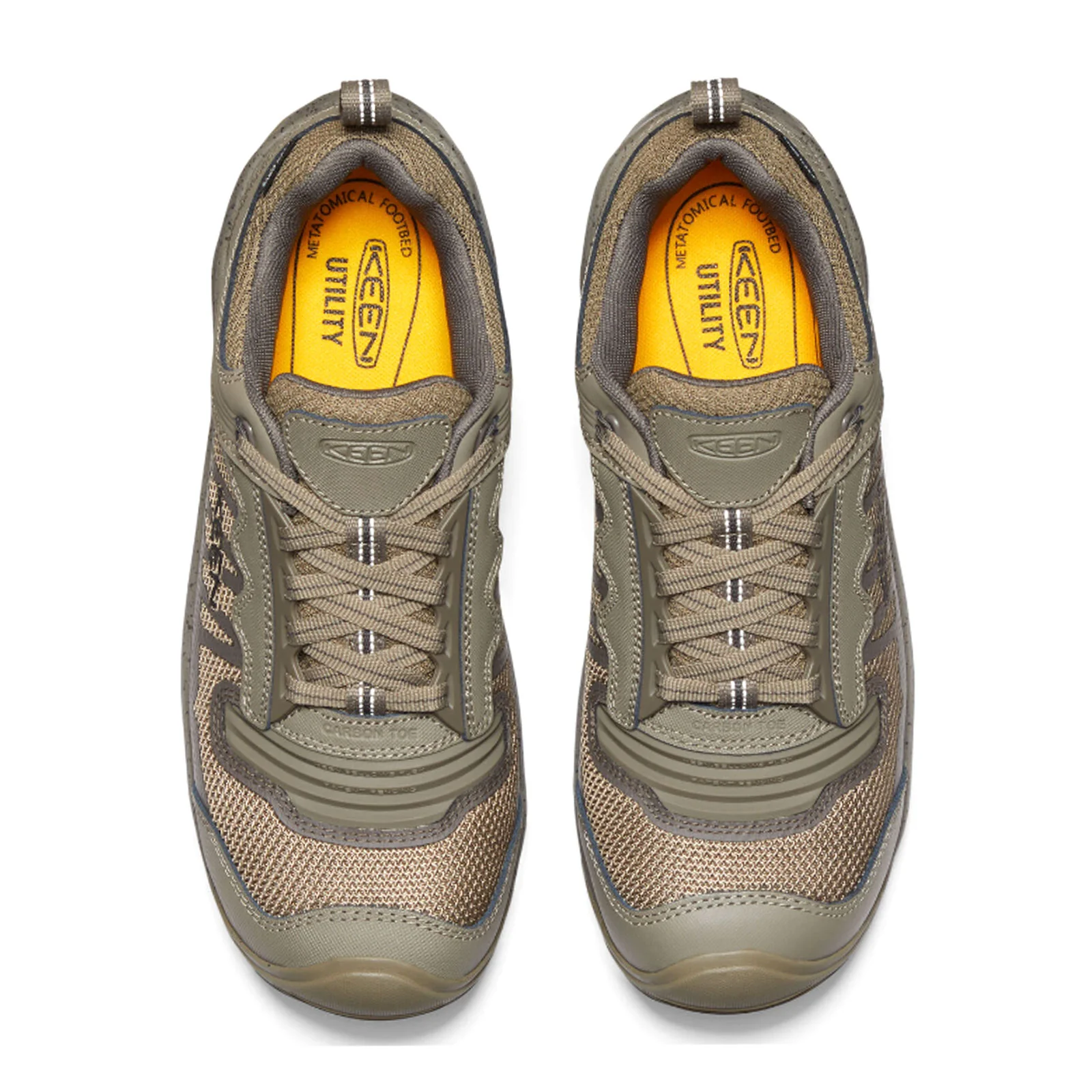 Keen Utility Reno KBF Waterproof Carbon Fiber Toe Work Shoe (Men) - Brindle/Morel - Image 5