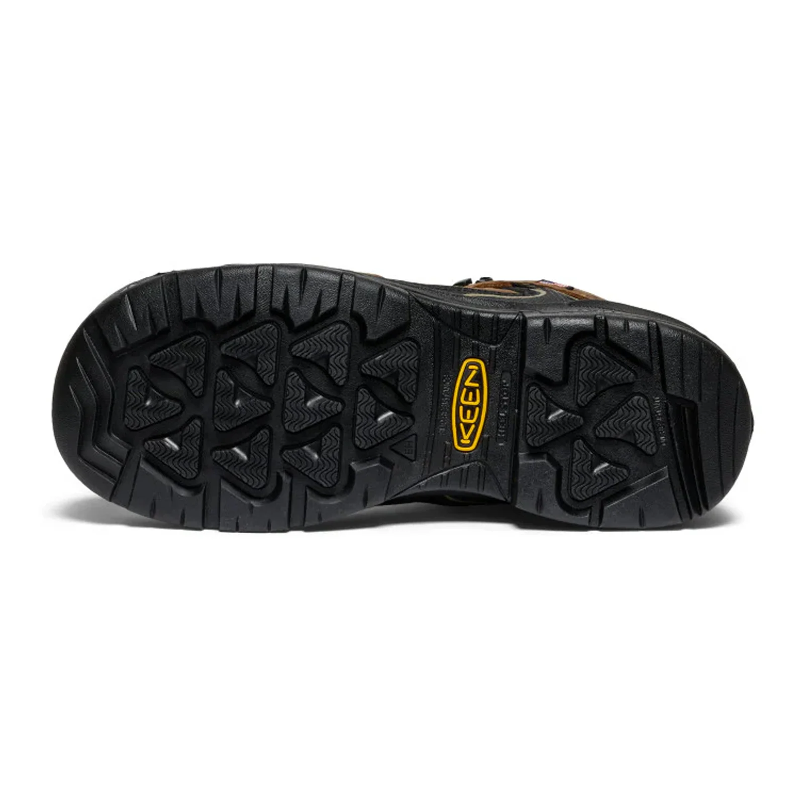 Keen Utility Targhee IV Mid Waterproof Carbon Toe Work Boot (Men) - Dark Earth/Black - Image 6