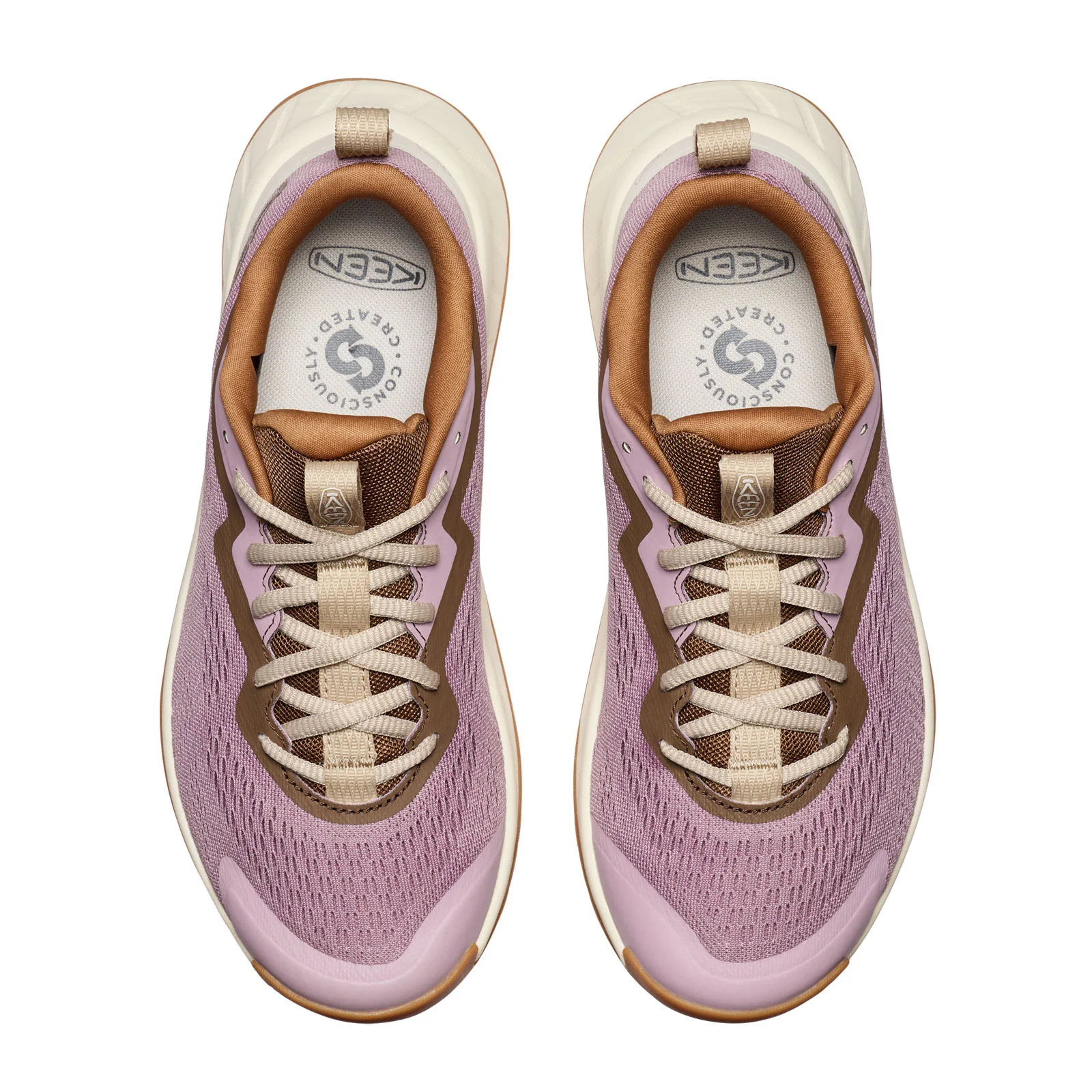Keen Versacore Speed Running Shoe (Women) - Toadstool/Birch - Image 4