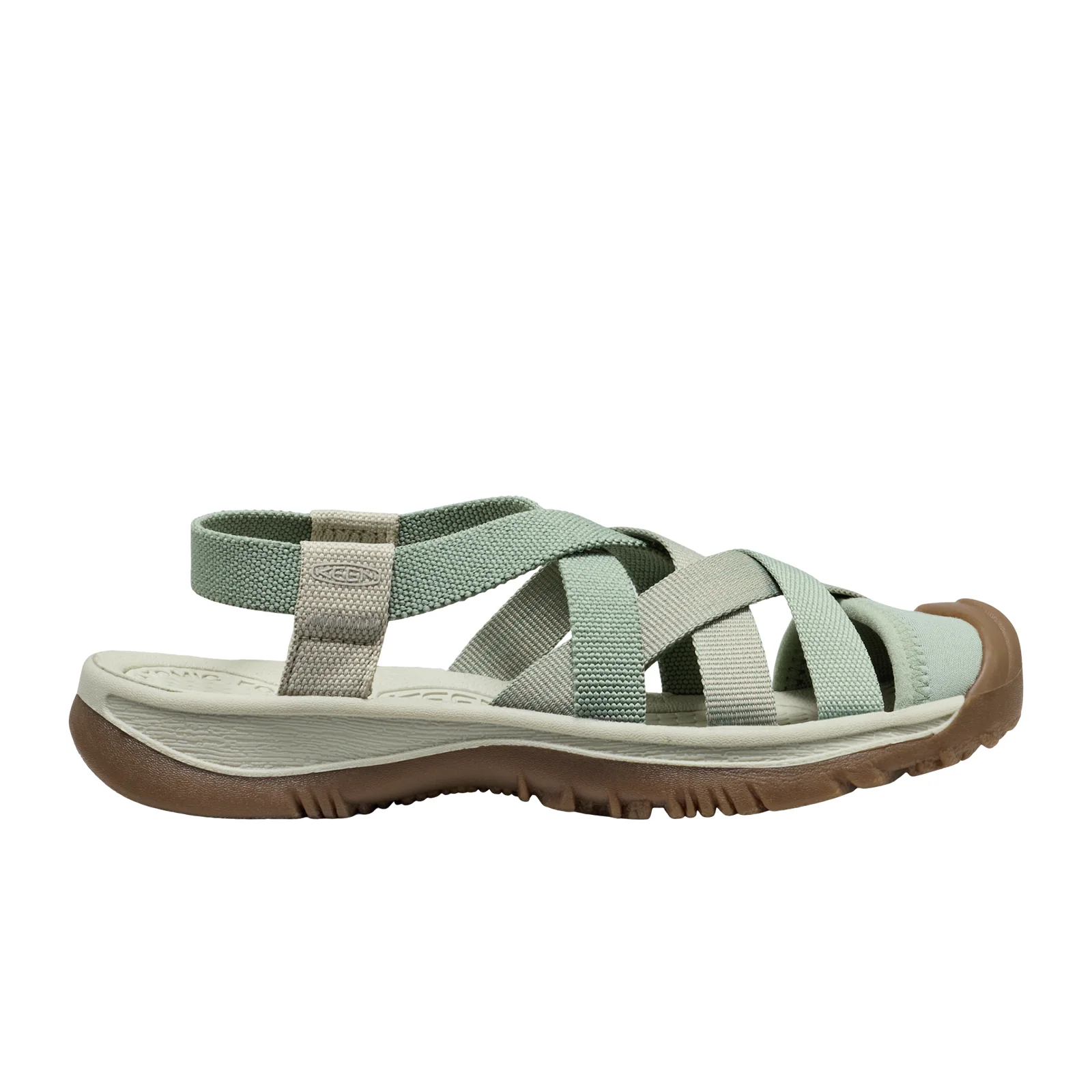 Keen Whisper Lattice Active Sandal (Women) - Lily Pad/Plaza Taupe