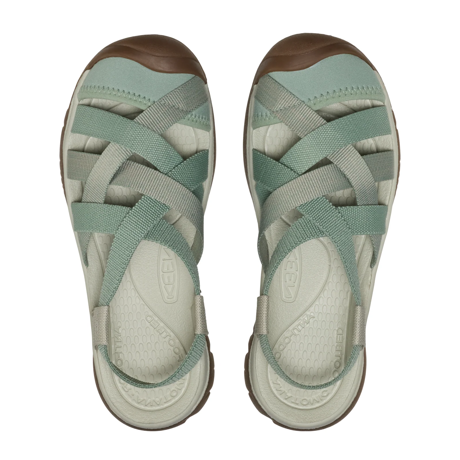 Keen Whisper Lattice Active Sandal (Women) - Lily Pad/Plaza Taupe - Image 5
