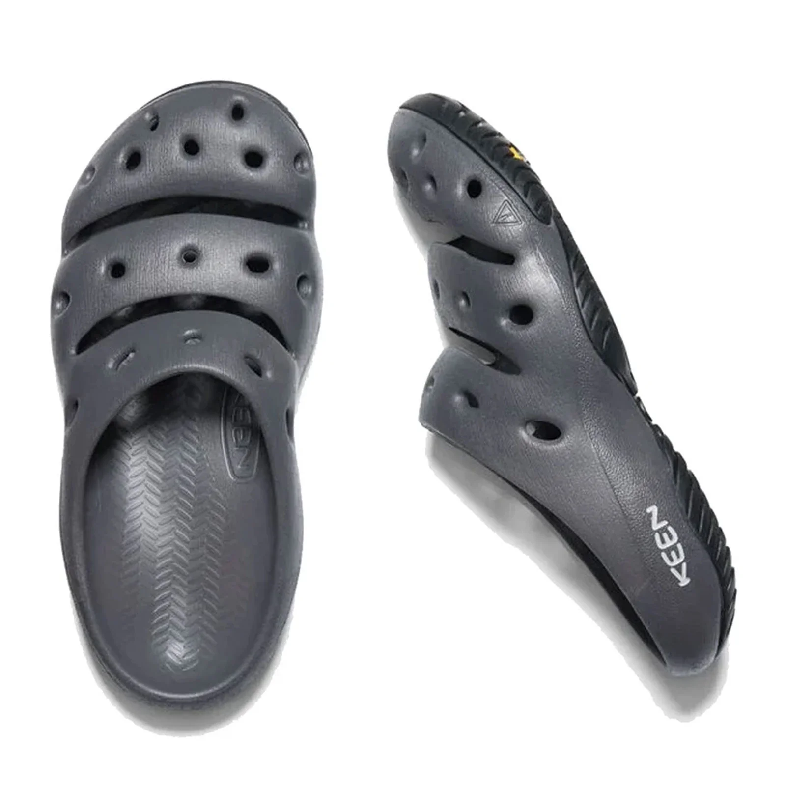 Keen Yogui Slide (Women) - Magnet/Black - Image 3