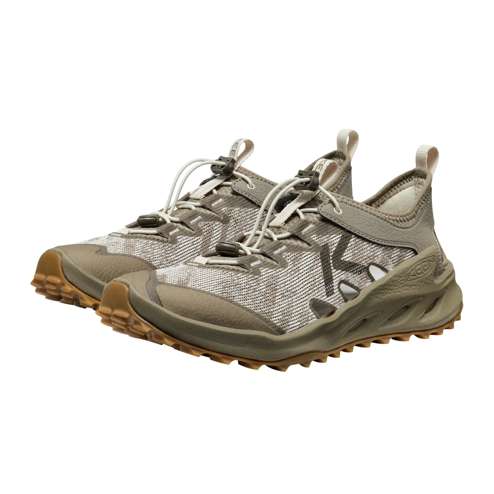Keen Zionic Adv Open Air Hiking Shoe (Men) - Monochrome/Brindle - Image 3